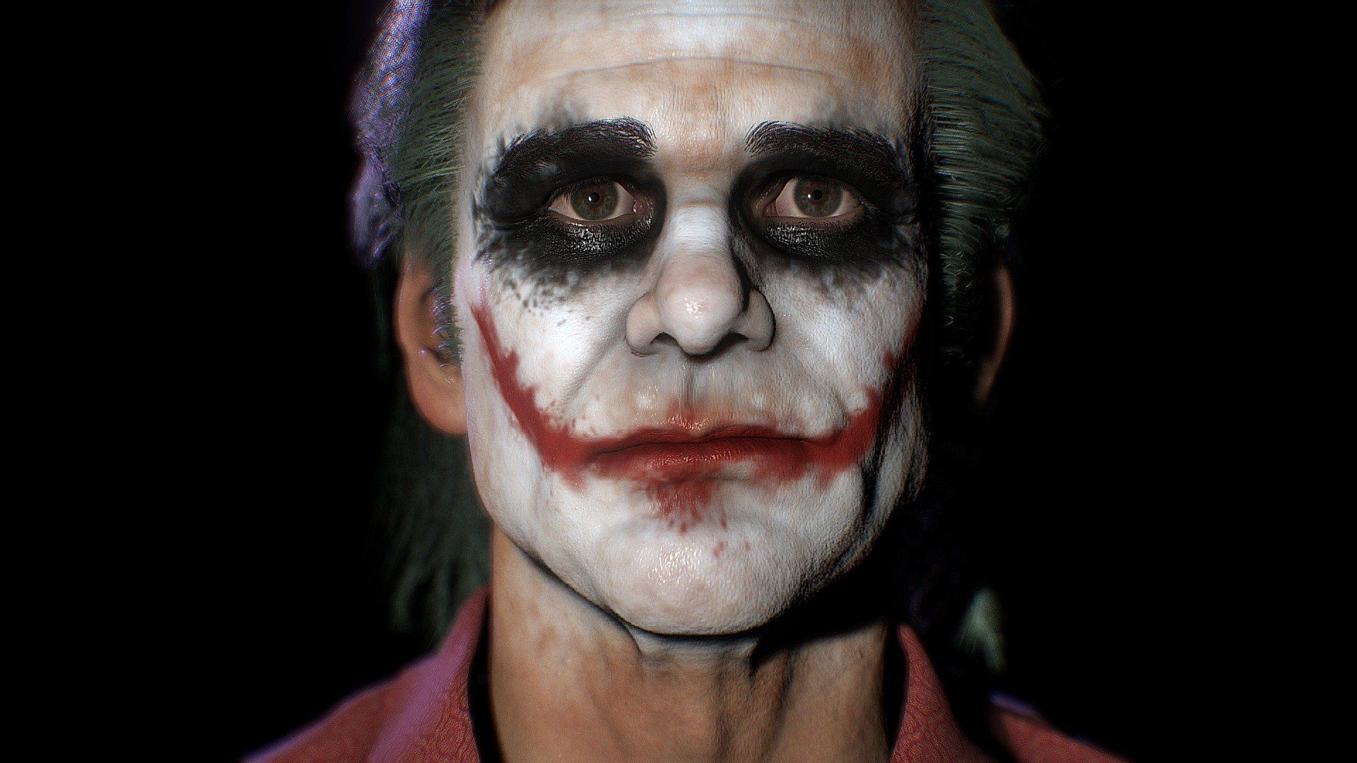 Wallpaper #-zHGNZMB5zzyi_yYrFfG10 Jim Carrey as Joker 3D Model by George Siskas Jim Carrey 3D Model