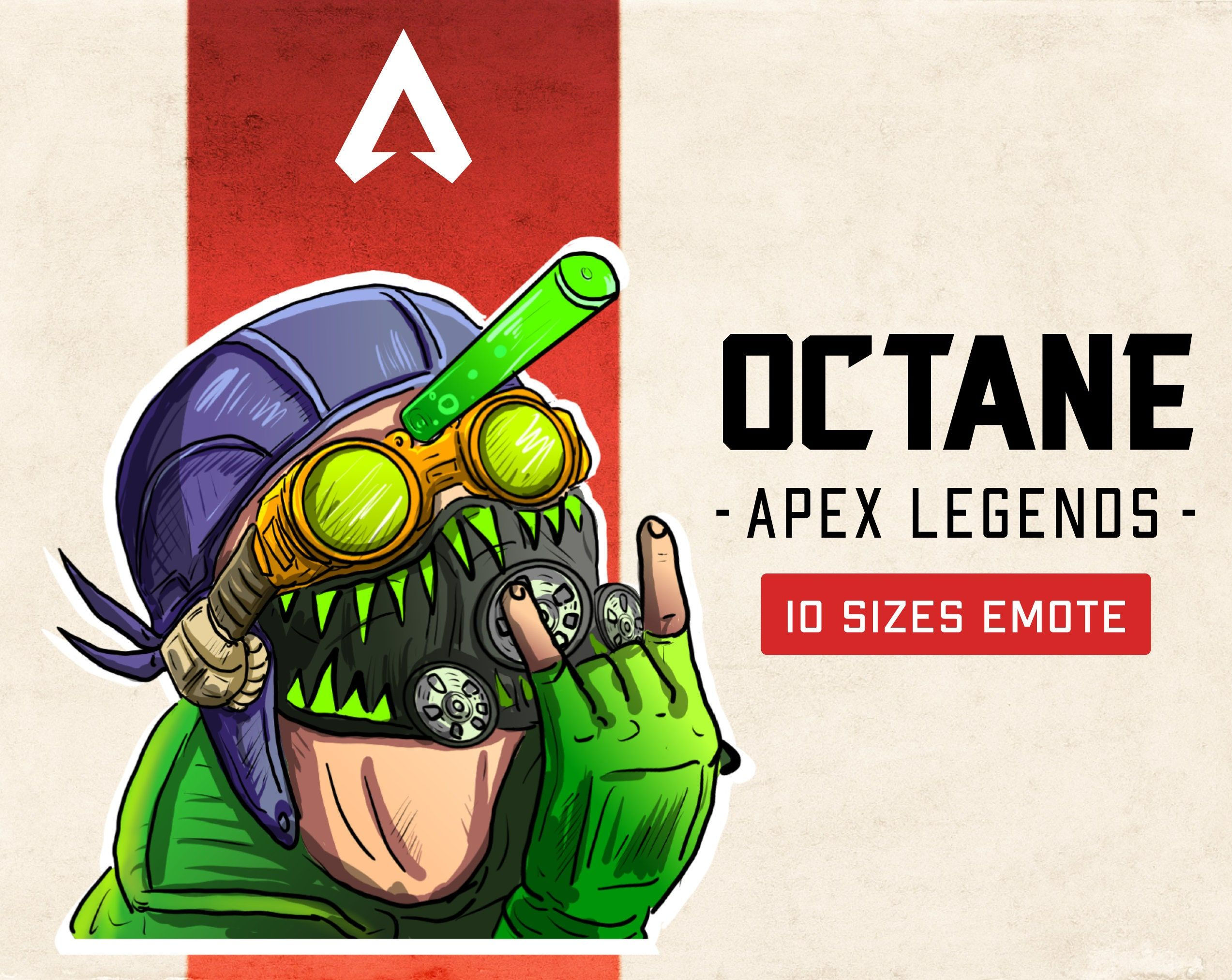 Wallpaper #Ymcr7JIBSpphPi3-aVFR129 Octane Apex Emote for Streamer Twitch Emotes Discord Emotes Apex
