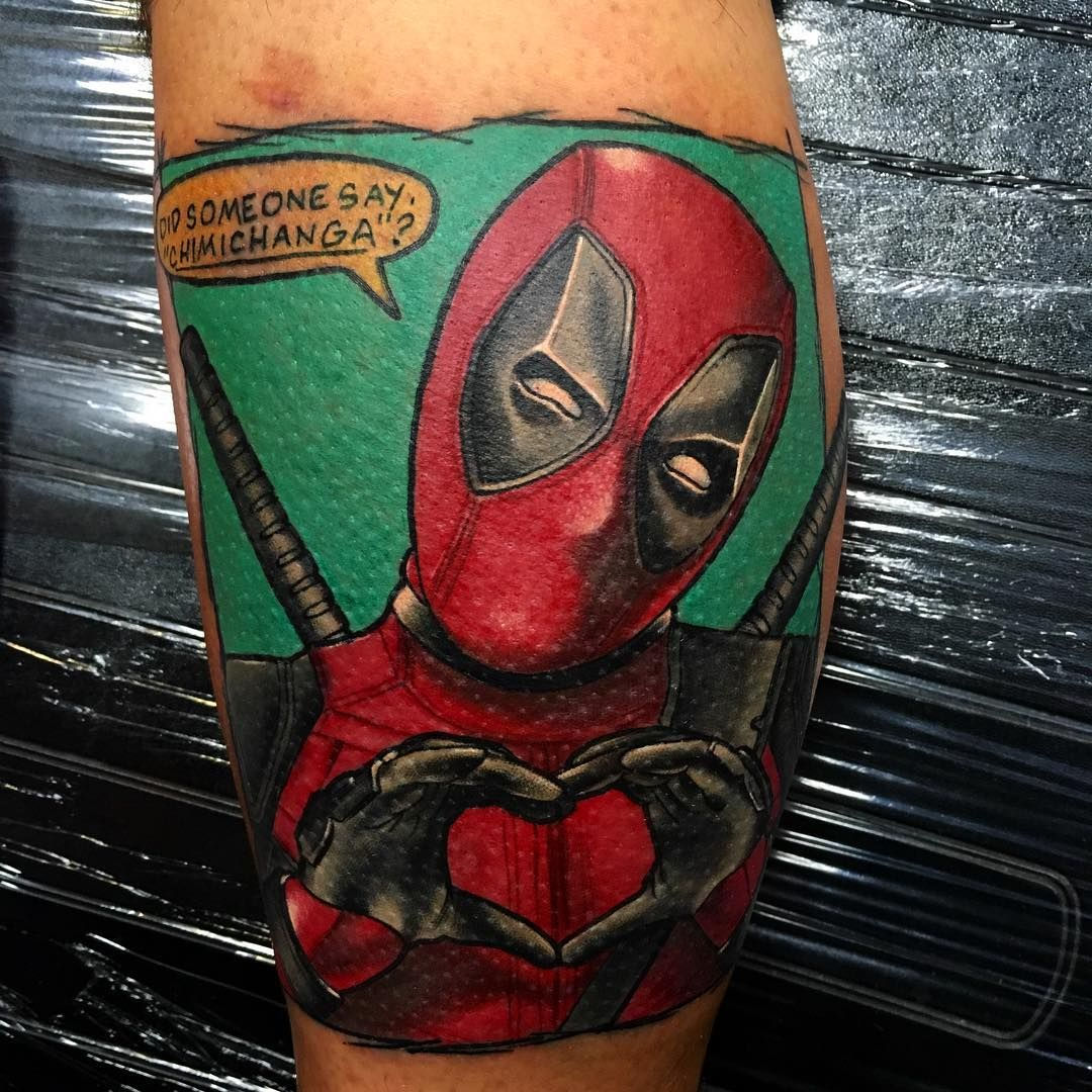 Wallpaper #9130c Marvel Tattoo Photo by Gus H Tattoo on Instagram Deadpool