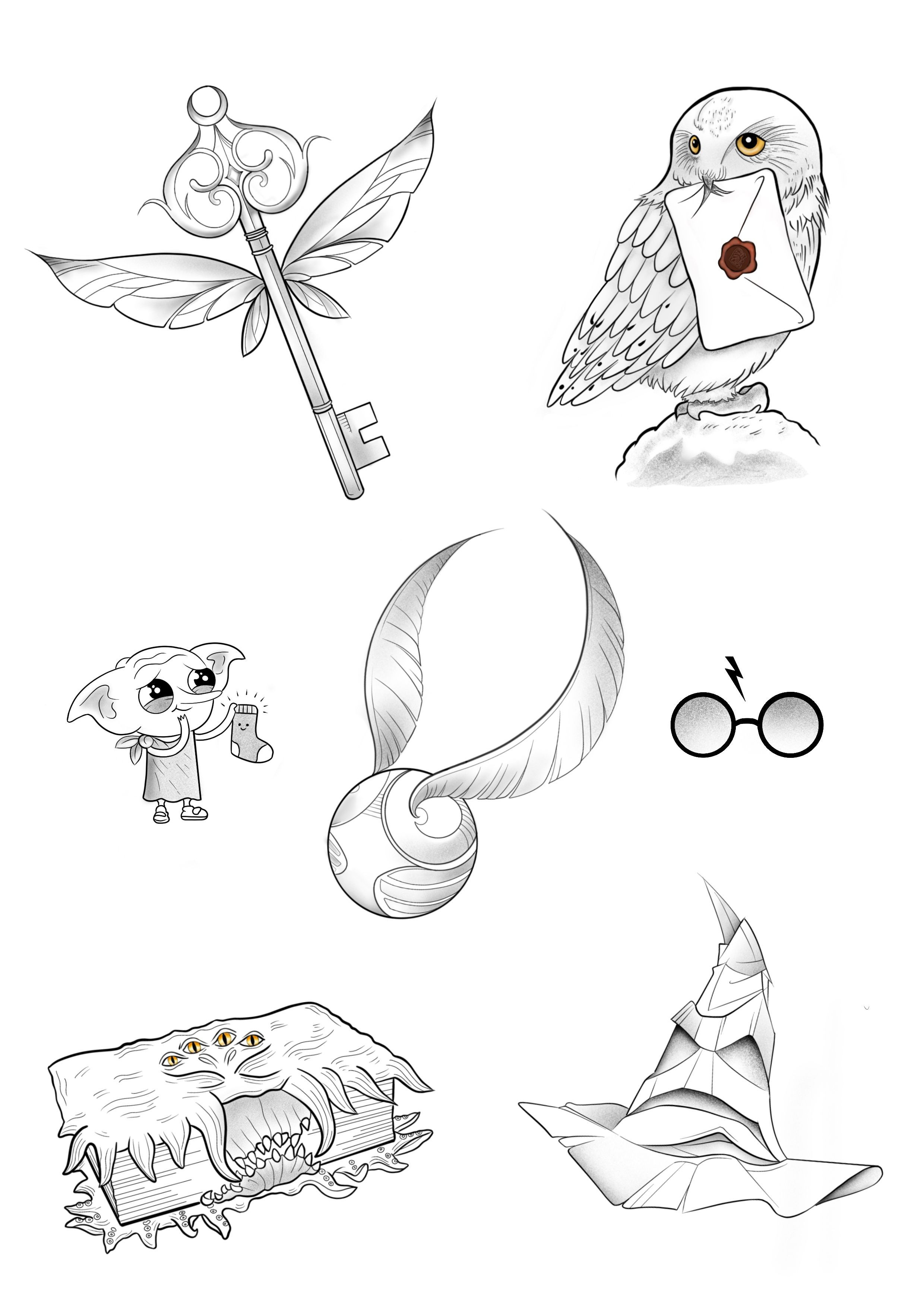 Wallpaper #bc0f4 Free Harry Potter Numbers 1 10 Printables Stevie Doodles Free