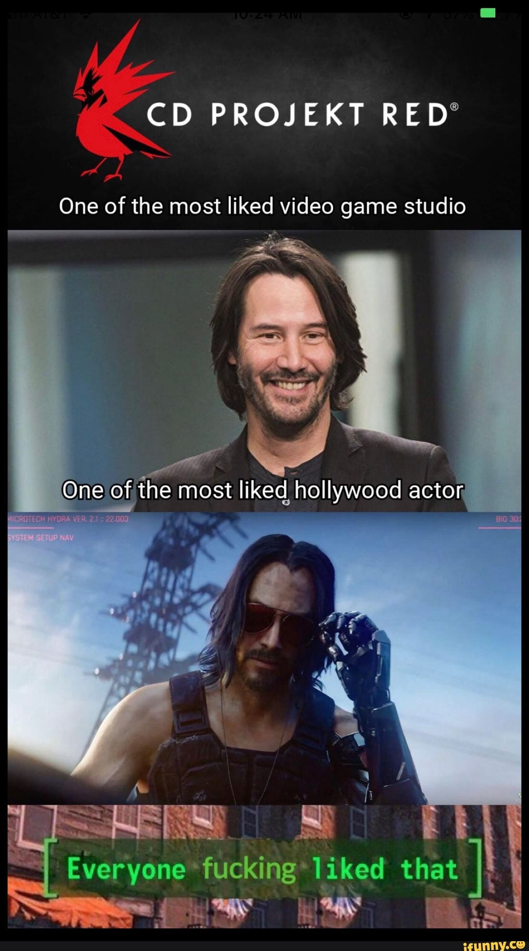 Wallpaper #mW29apcBycdYOYFTrXH215 Cyberpunk 2077 Keanu Reeves Meme Funny Memes Cyberpunk 2077 Memes