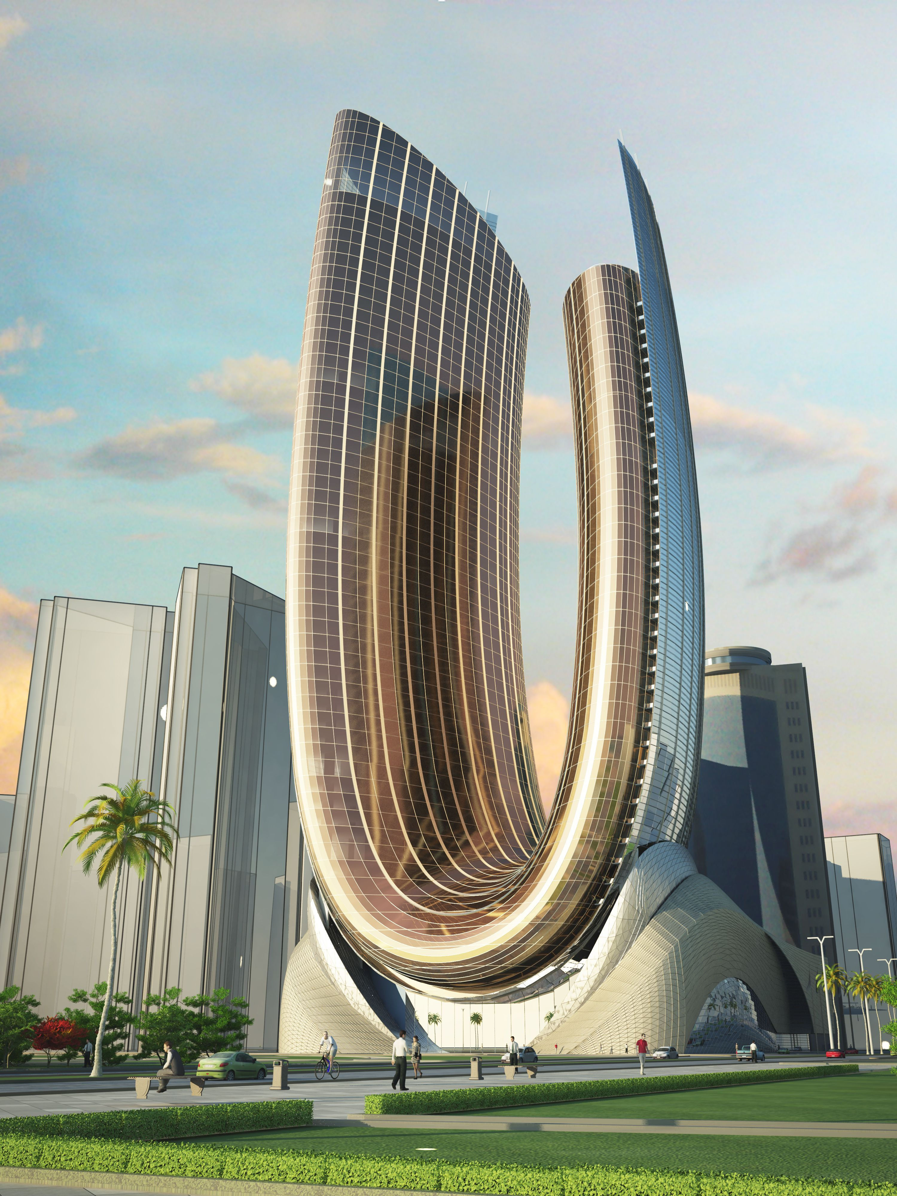 Wallpaper #o_EMRJMBLX2DcmSN94U3166 2008 Hotel Proposal for Abu Dhabi by Atkins Architecturaldesign