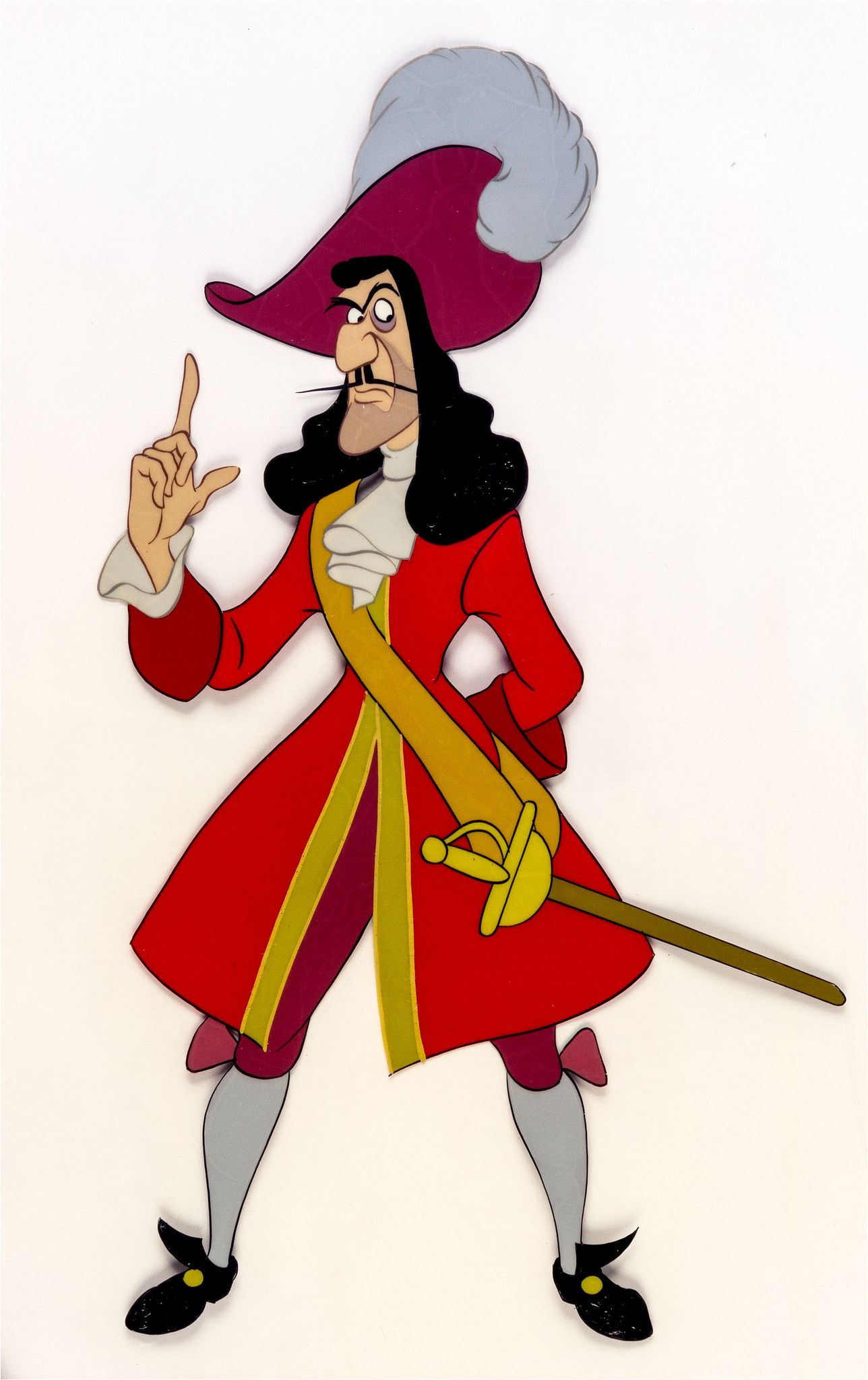 Wallpaper #zDG2NZMB5zzyi_yYm1d162 Captain Hook Color Model Cel for Peter Pan 1953 Captain Hook Peter