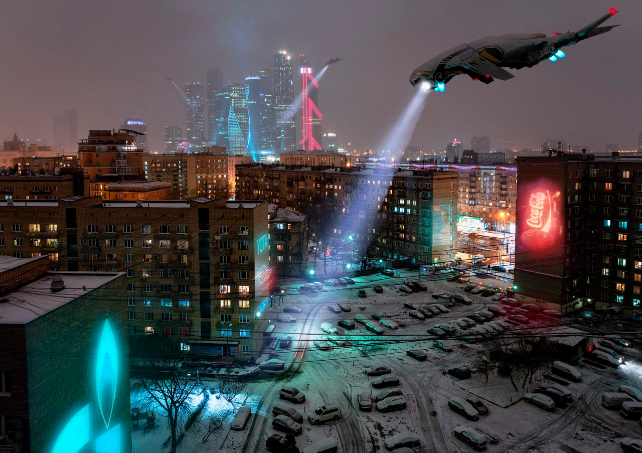 Wallpaper #RAD57I4BSdW8dNouDhX849 Future Moscow by Derisis 1280903 Cyberpunk Sci Fi Concept Art