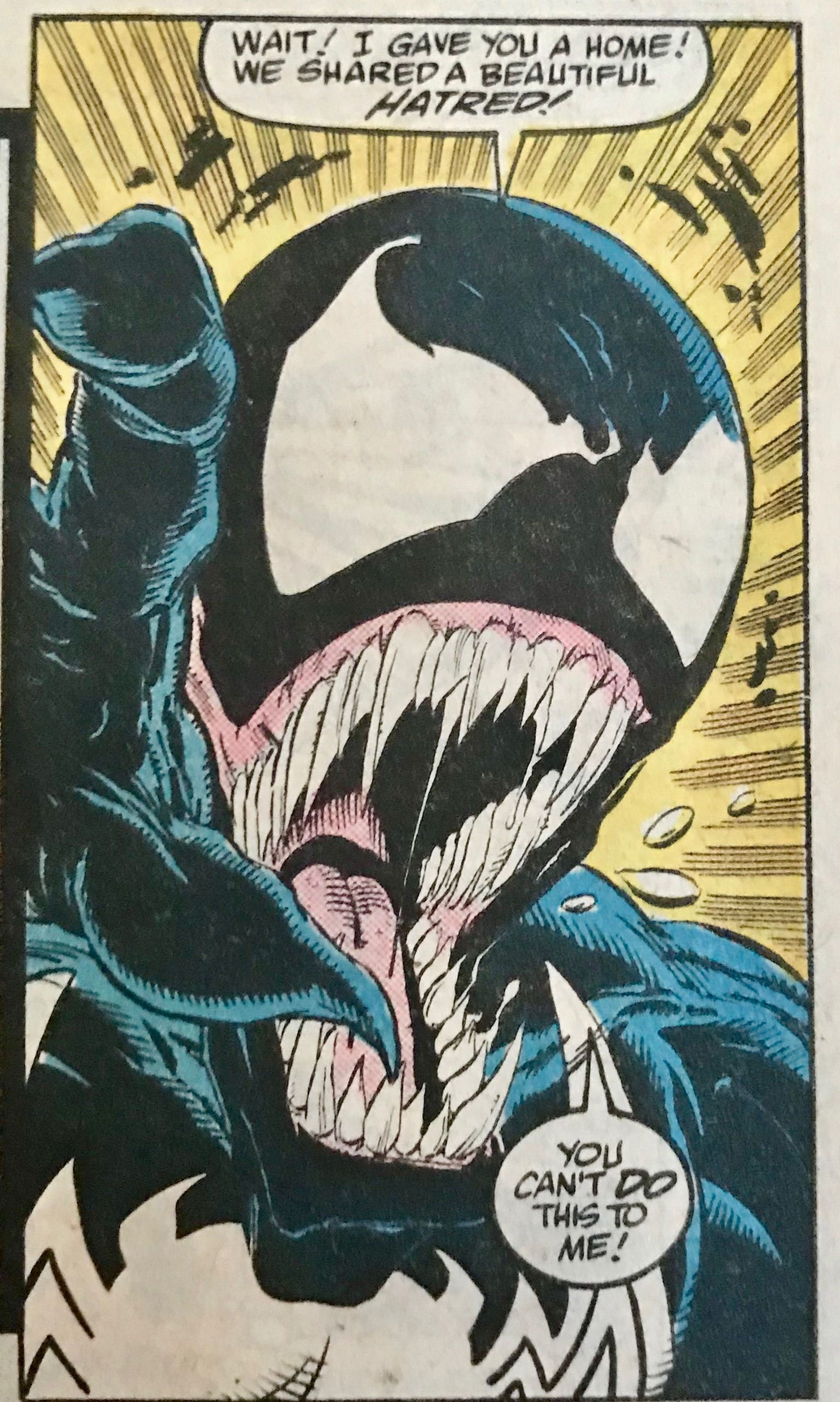 Wallpaper #z2dK-5IBSpphPi3-fJPS199 Venom by Todd Mcfarlane and Bob Sharen 1989 Marvel Spiderman Art