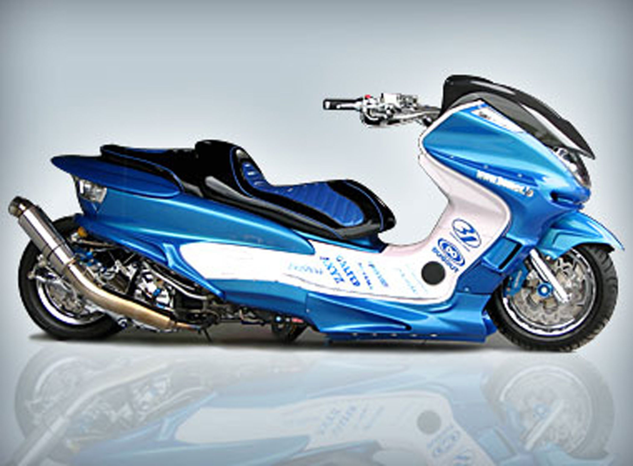 Wallpaper #wuqLUpMBlwTYPL18Cgn-44 Custom Scooter Blue Custom Scooter Scooter Bike Trike Motorcycle