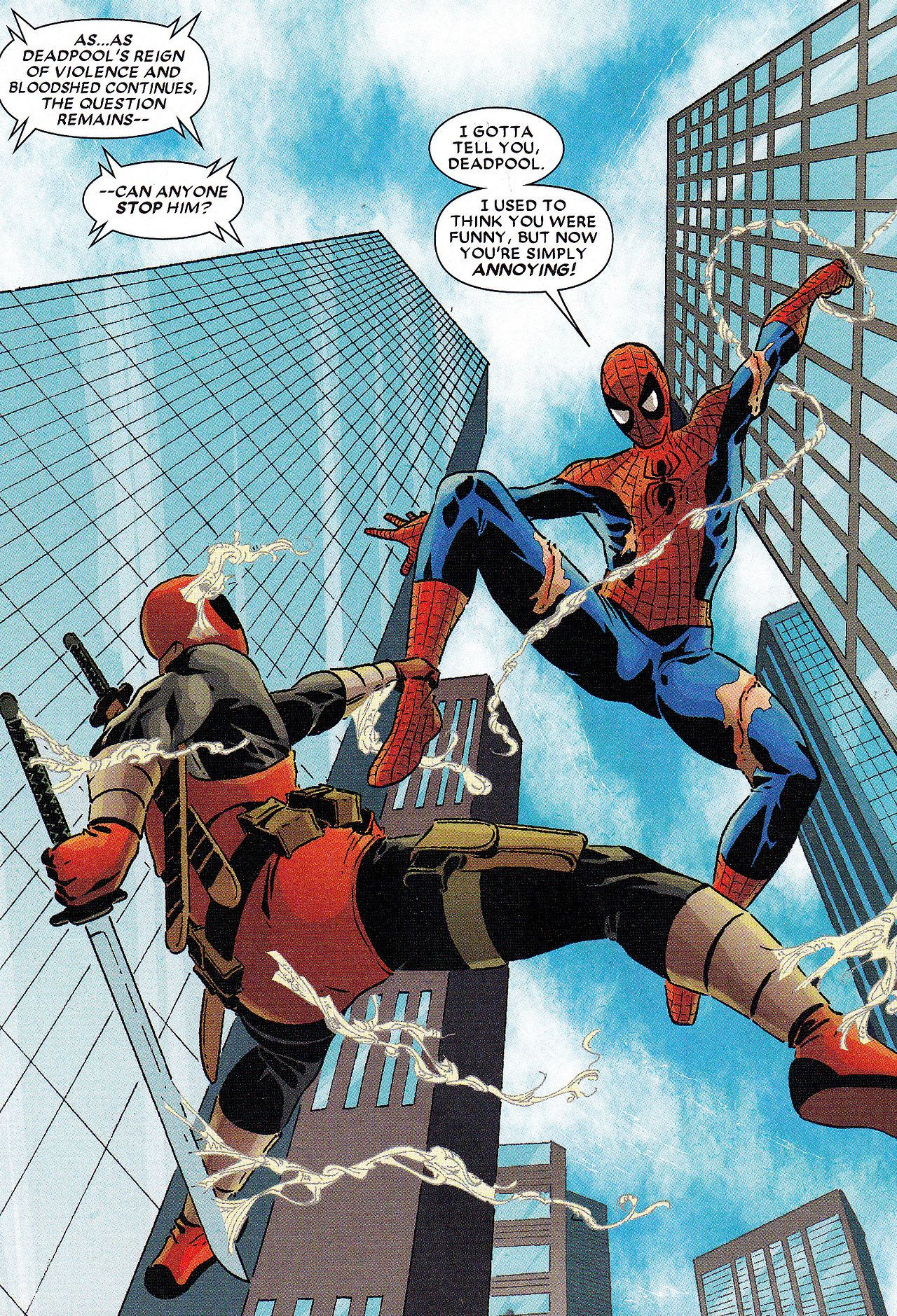 Wallpaper #7BGlM5MBXrlMTfB52Epu49 Deadpool vs Spider Man Comic Book Characters Comic Character Comic