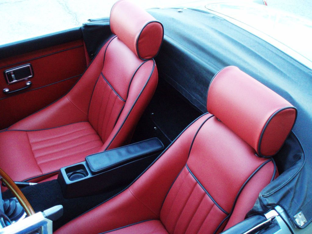 Wallpaper #bGgGF5MBSpphPi3-Rg1x319 Our Nurburgring Seats in British Design and Red Leather in an Mgb