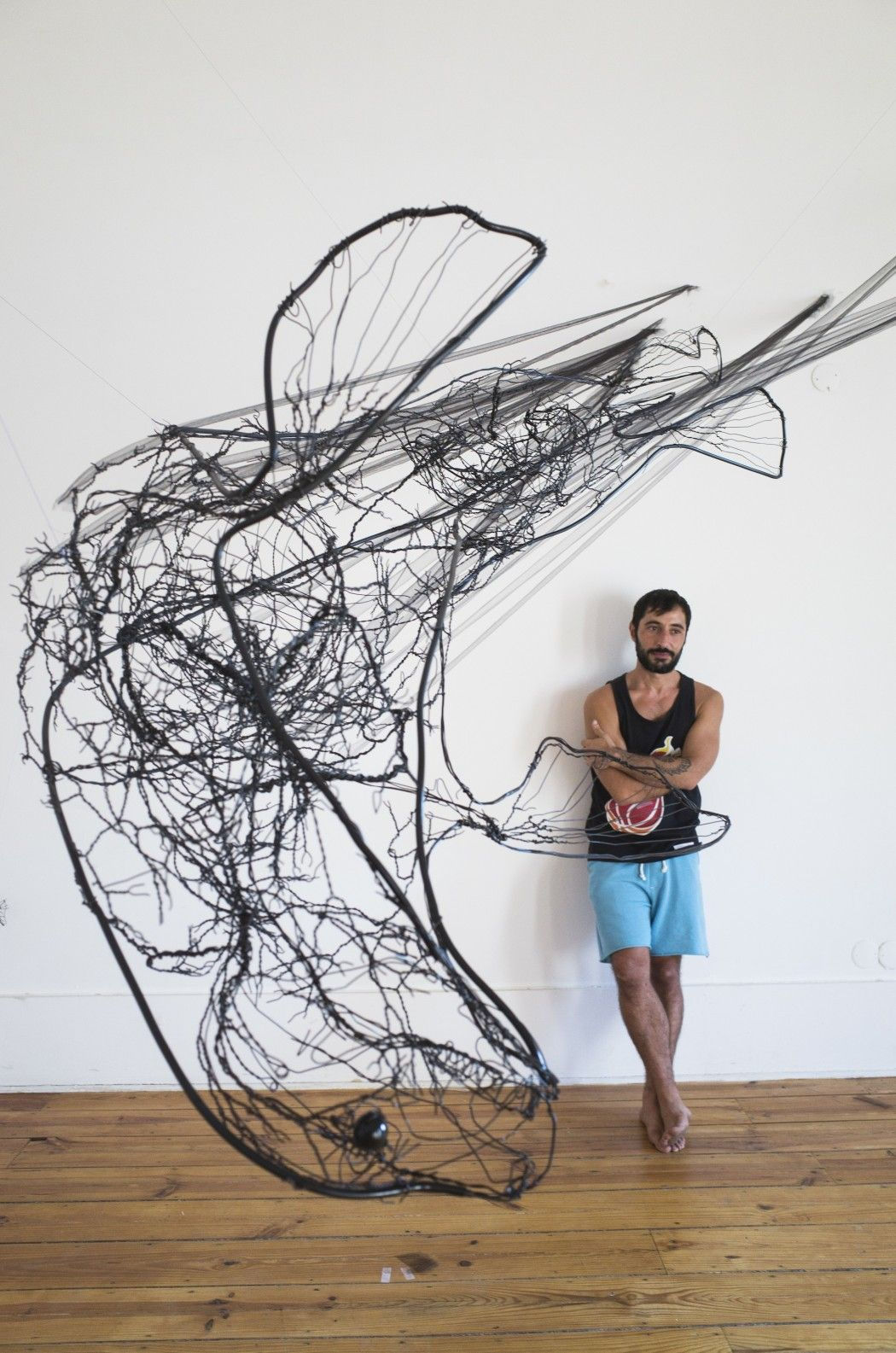 Wallpaper #i2hpFpMBSpphPi3-fwvy138 Intricate Wire Sculptures by David Oliveira Ignant Wire Sculpture