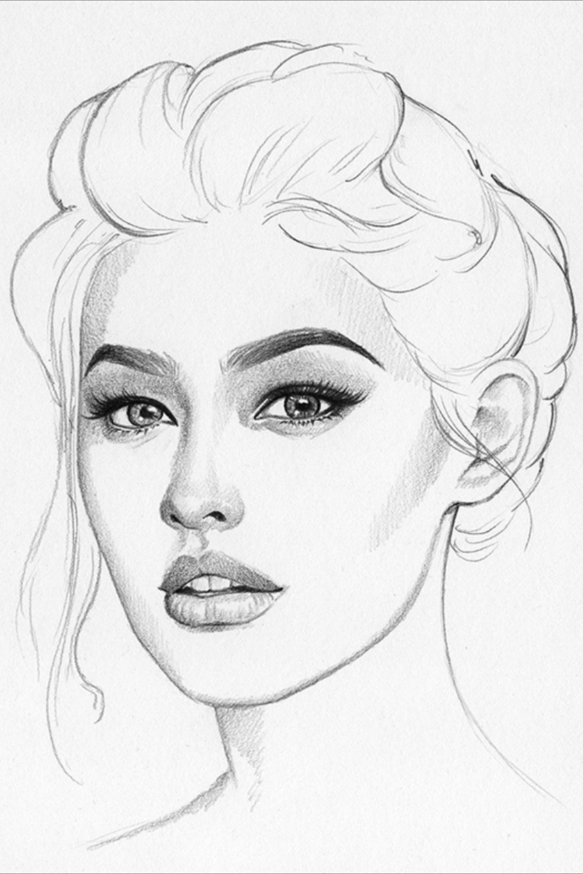 Wallpaper #JneBJ5MB-pgBXx60B6YM283 How to Draw a Face Step by Step for Beginners Artofit