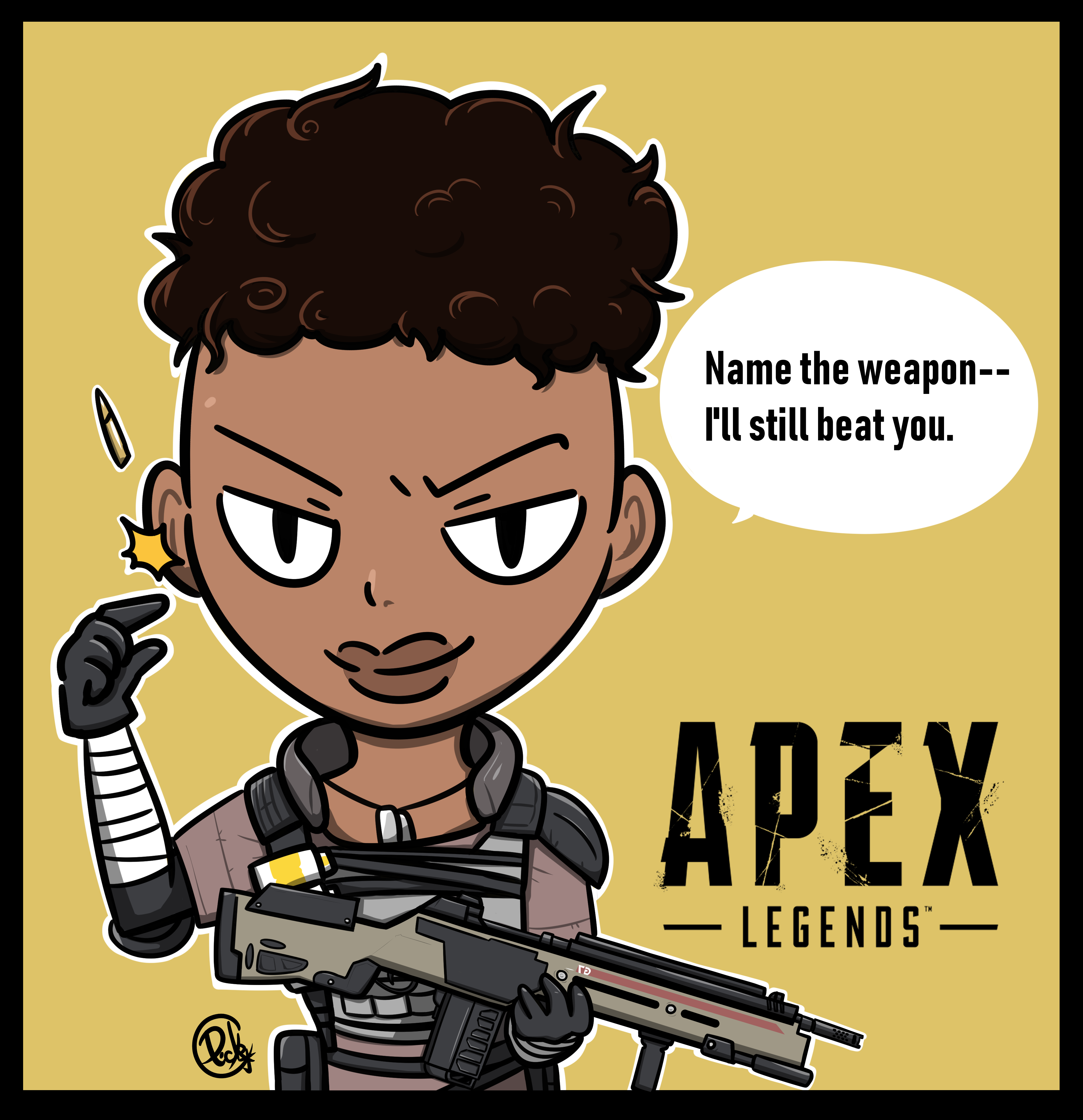Wallpaper #c2cx-5IBSpphPi3-xJOL187 Apex Legends Bangalore Apex Bangalore Fan Art