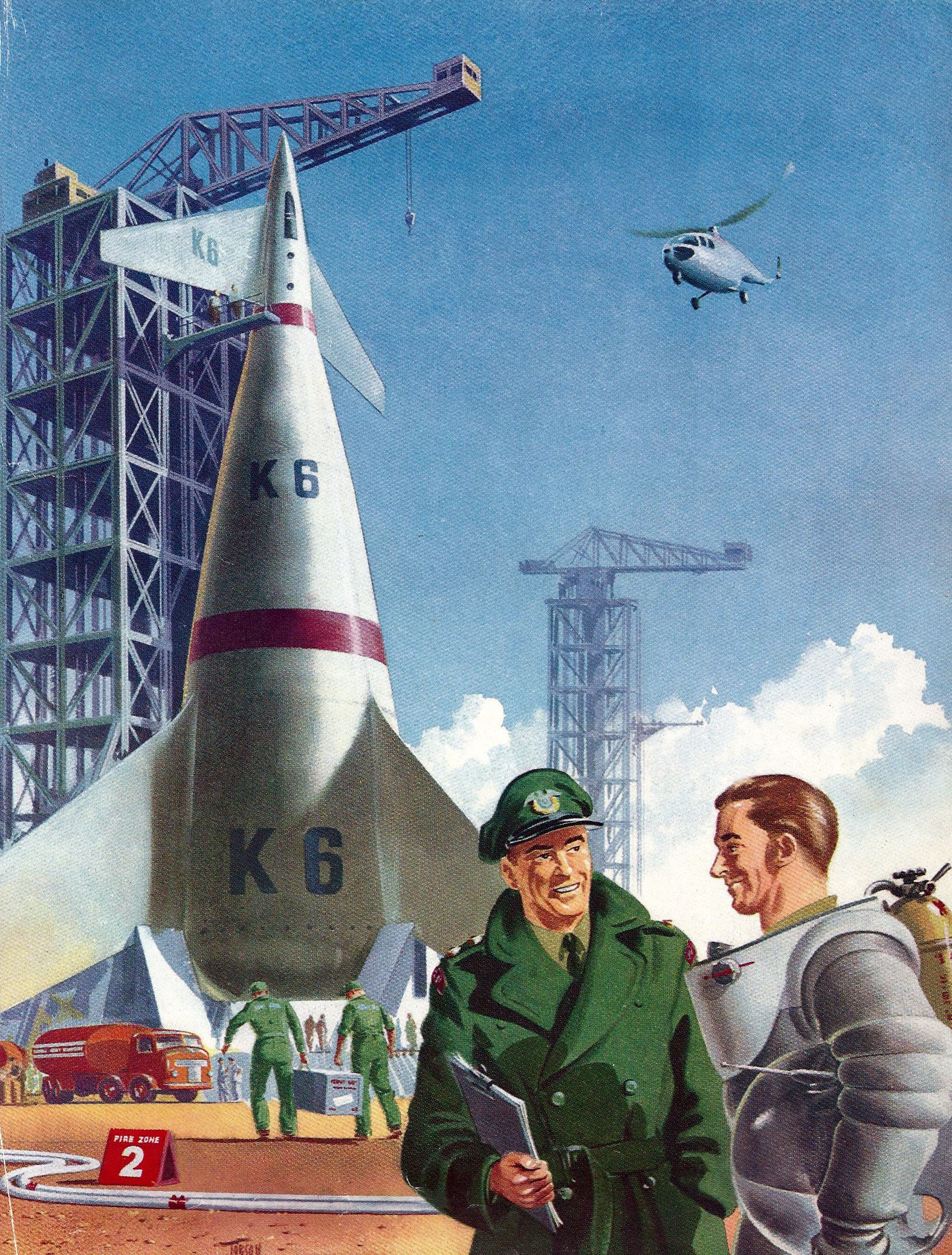 Wallpaper #f0KzPJMBOBpx0NhmG8Ga5 Pin Auf Sci Fi 1950s Style