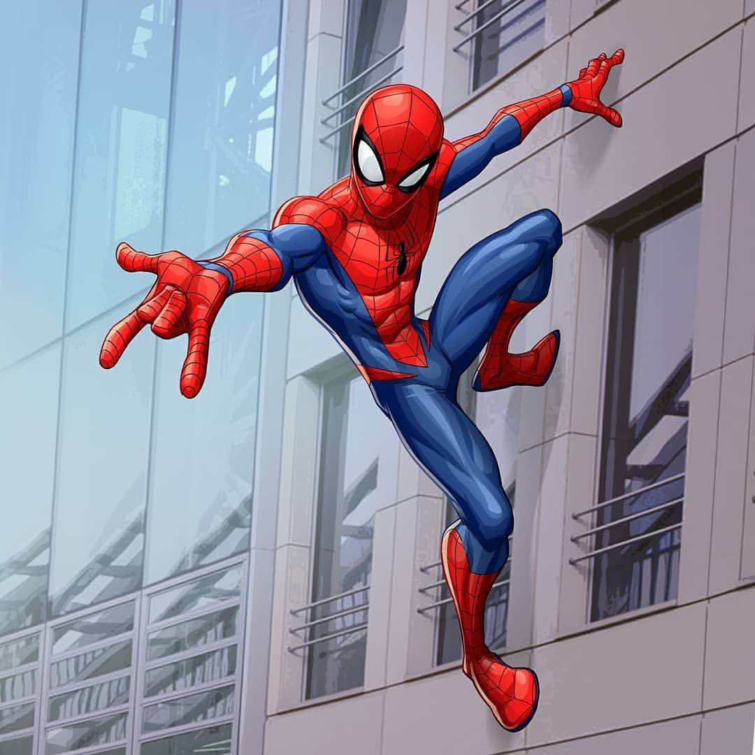 Wallpaper #_EIRPZMBOBpx0NhmtsKI284 Patrick Brown on Instagram and Heres Some More Work Spider Man