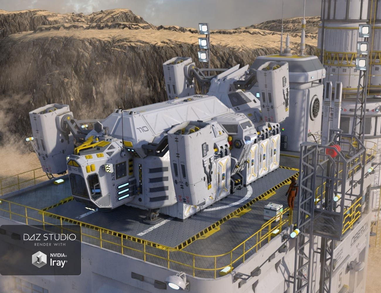 Wallpaper #zRmiHo8BtGB6xQ785HlH49 Sci Fi Cargo Ship 3D Models and 3D Software by Daz 3D Space Ship