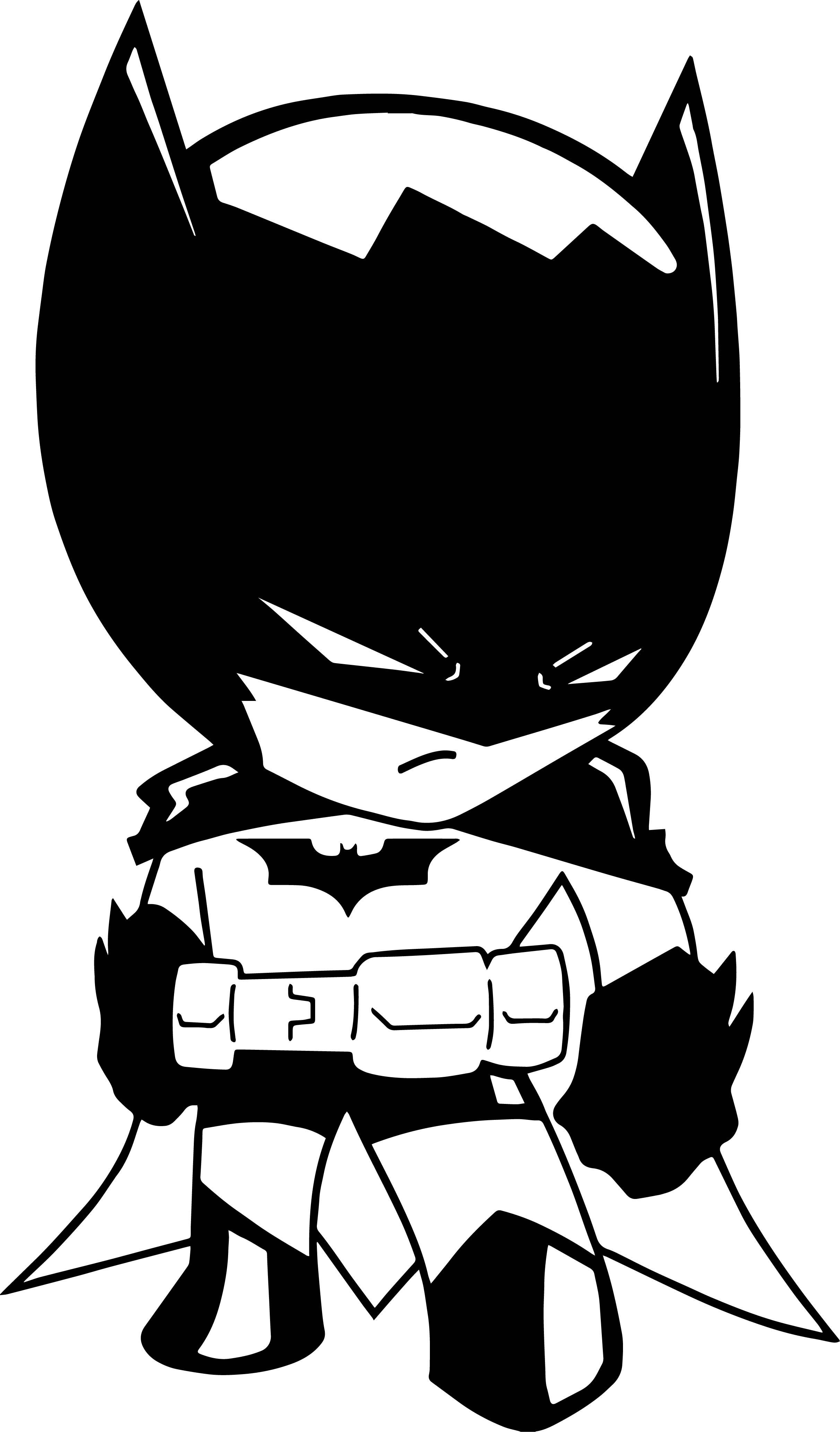 Wallpaper #uxnfK48BtGB6xQ78ao6l46 Batman Krafty Nook Batman Chibi Fan Coloring Page Wecoloringpagecom