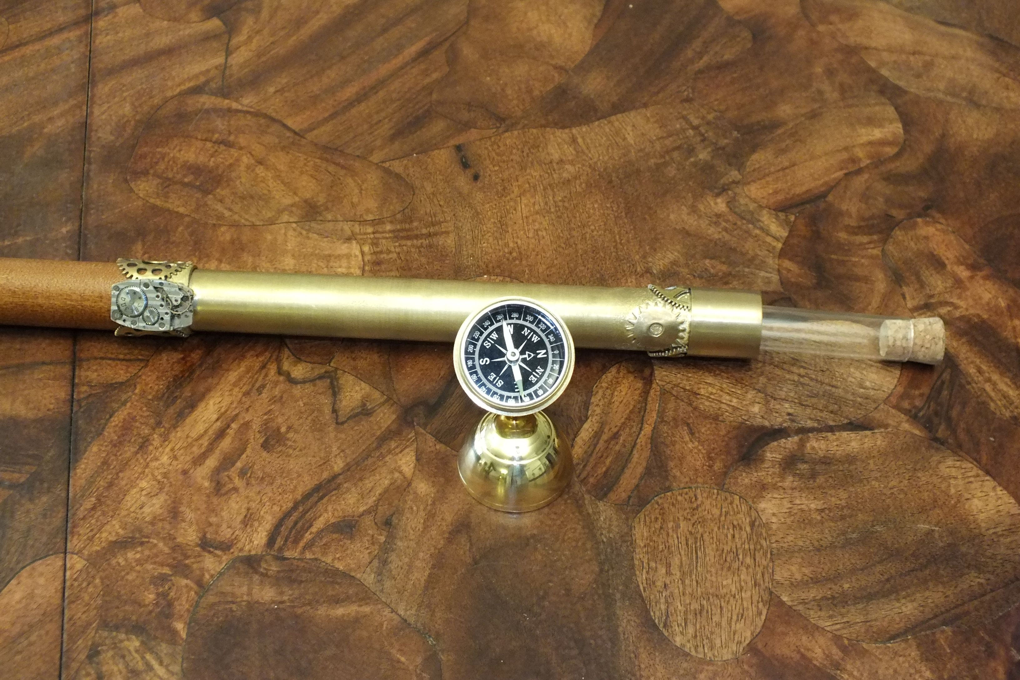 Wallpaper #ERDMYZMBgfYVyjoKVhw-89 New Walking Cane with a Hidden Phiole and a Compass by Kupferdach