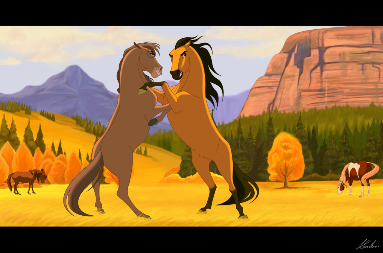 Wallpaper #-HQqw44B_8f4nGFa3m8m16 Stallions by Wild Heartsdeviantartcom on at Deviantart Spirit Horse