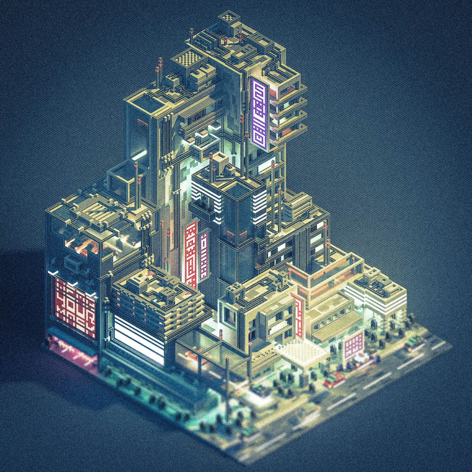 Wallpaper #ZK7JM5MBayWjSq6HCRyL22 Minecraft Cyberpunk Lobby 118 Foto