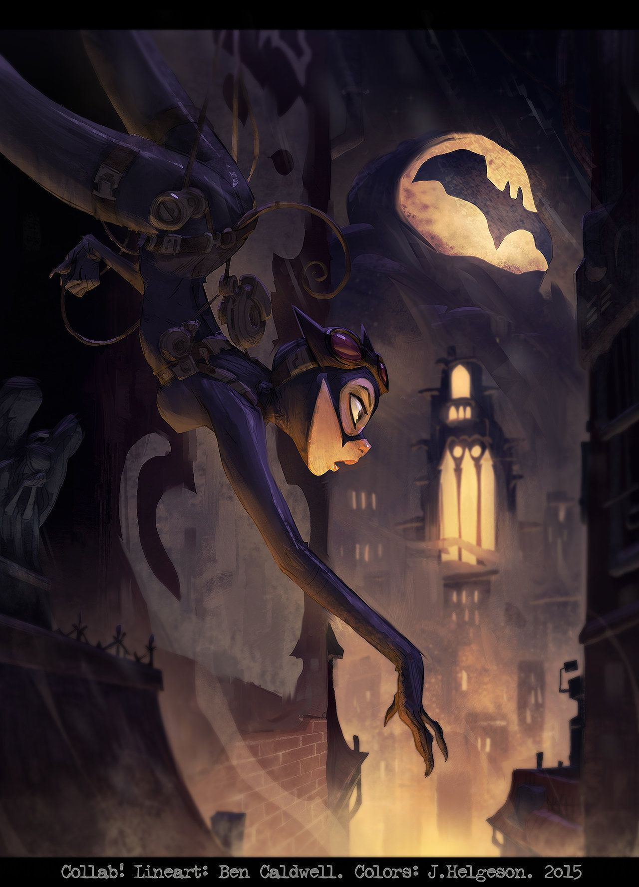 Wallpaper #363XMZMBKf019FdaGxGA56 Artstation Catwoman Collab Johannes Helgeson Catwoman Geek Art