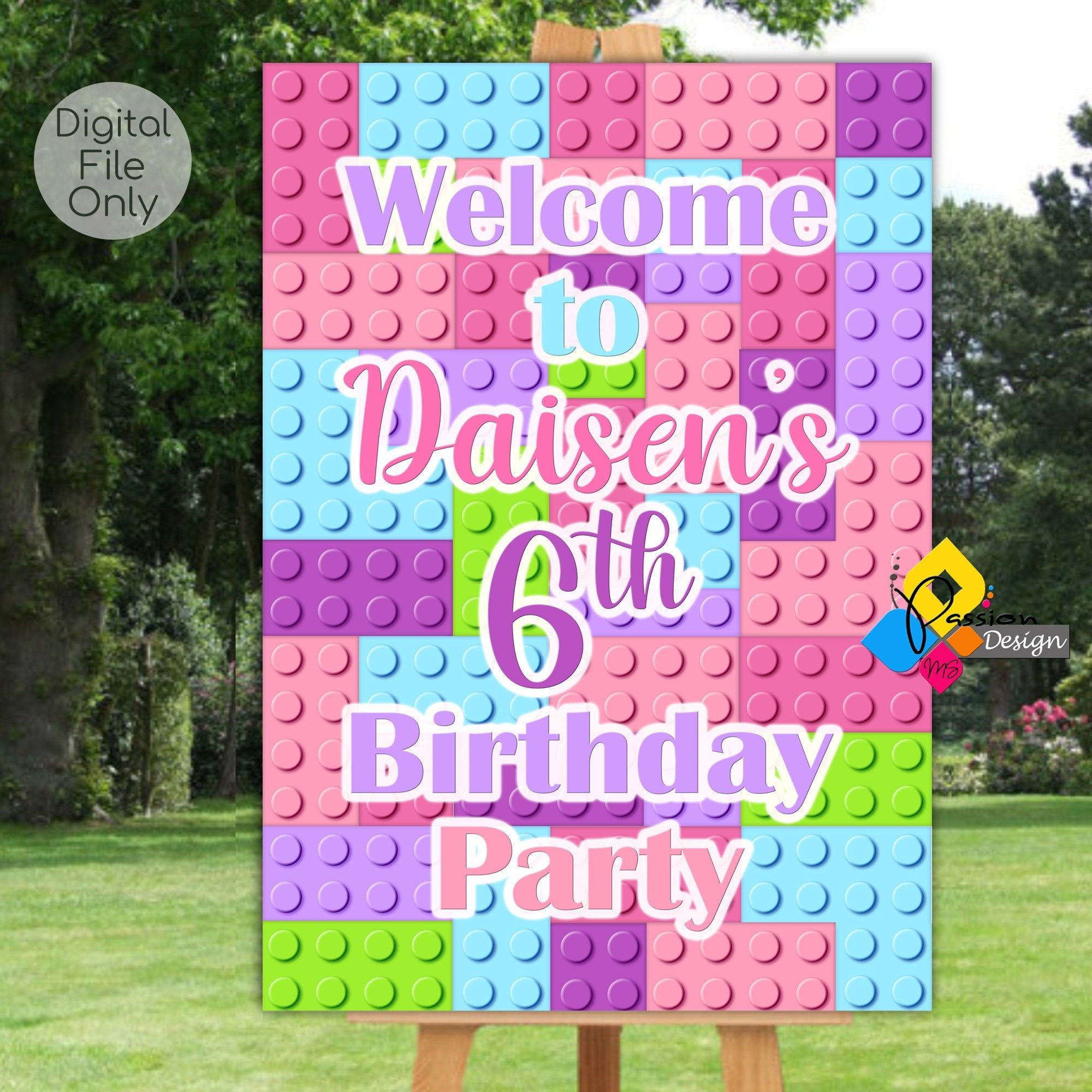 Wallpaper #PDHeNZMB5zzyi_yYylio52 Printable Building Blocks Birthday Welcome Board Building Blocks