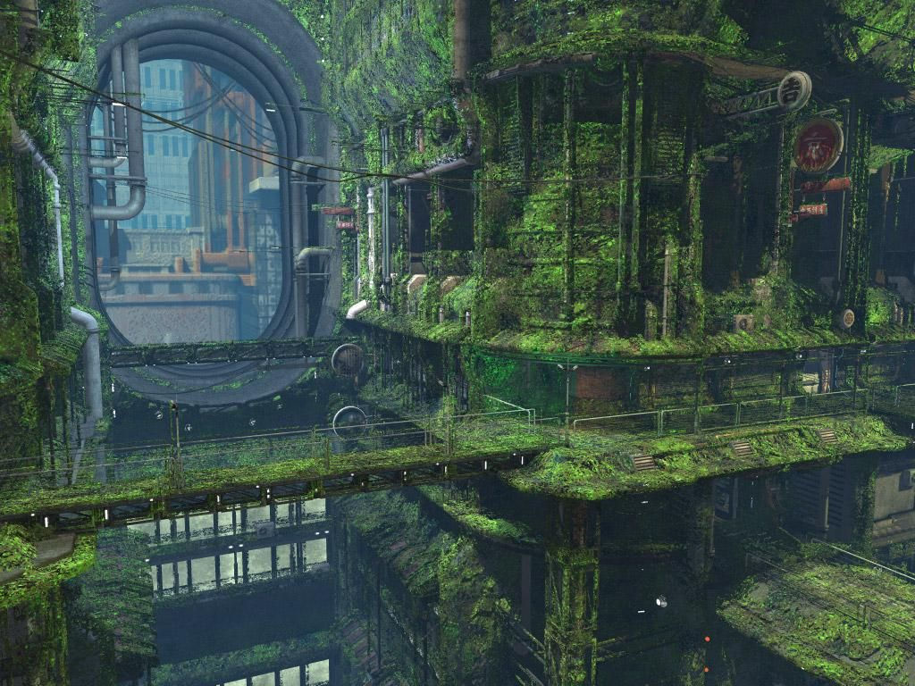 Wallpaper #L22bbJcBycdYOYFTC3Pc199 Overgrown by Phive on Deviantart Fantasy Art Landscapes Fantasy