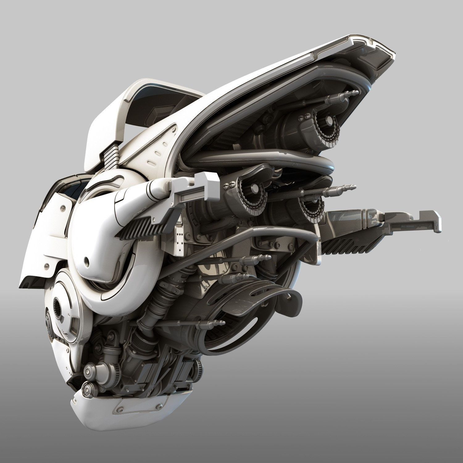 Wallpaper #eb723 Concept Sci Fi Drone Obj