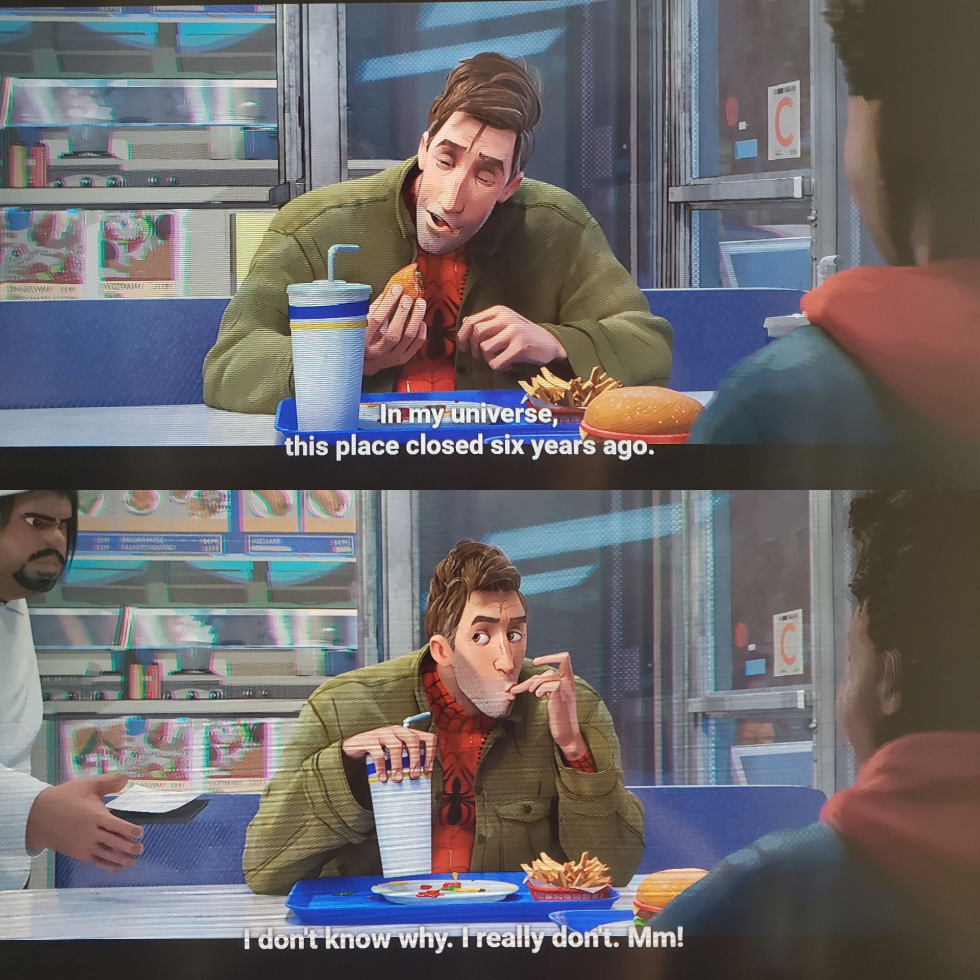 Wallpaper #SRlHDo8BtGB6xQ78QVkA4 Into the Spiderverse Eating Meme 2019 Memes on Tumblr