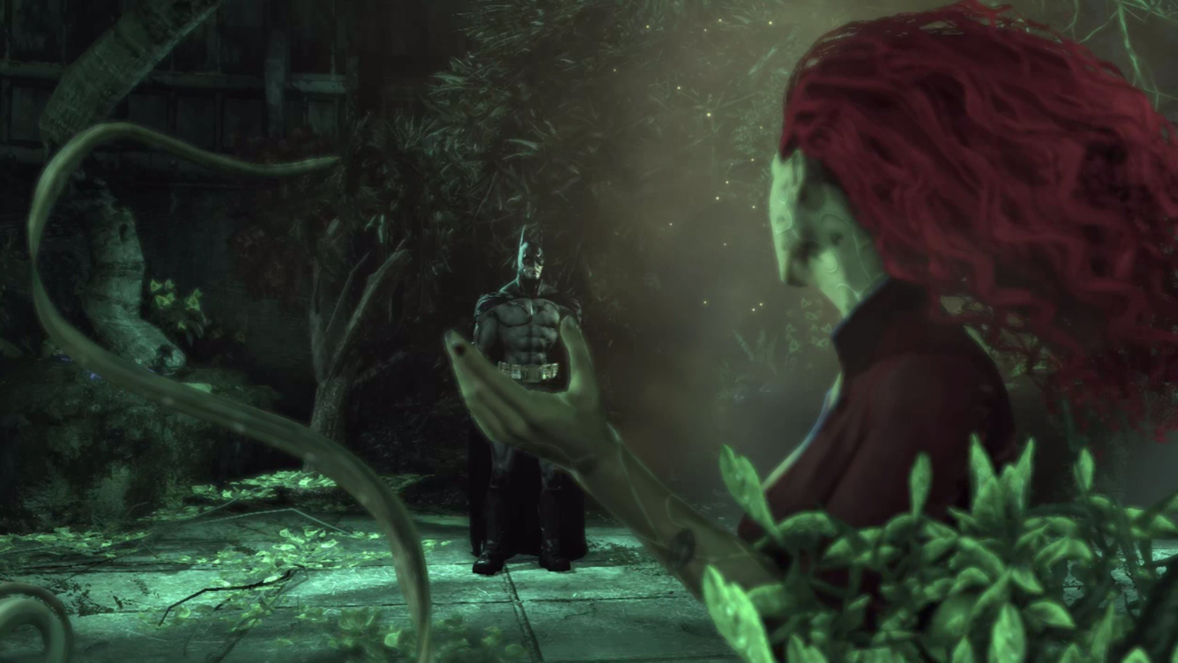 Wallpaper #WmgTGZMBSpphPi3-ABVR11 Batman Arkham Asylum with Poison Ivy Batman Games Batman Arkham