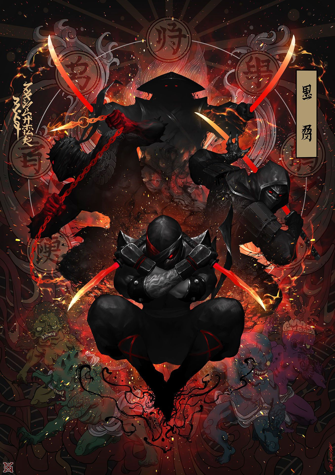 Wallpaper #ufvug5cBx-Hc5Y201a7E94 Xg Mist at Xgmist Drawcrowd Samurai Art Samurai Artwork