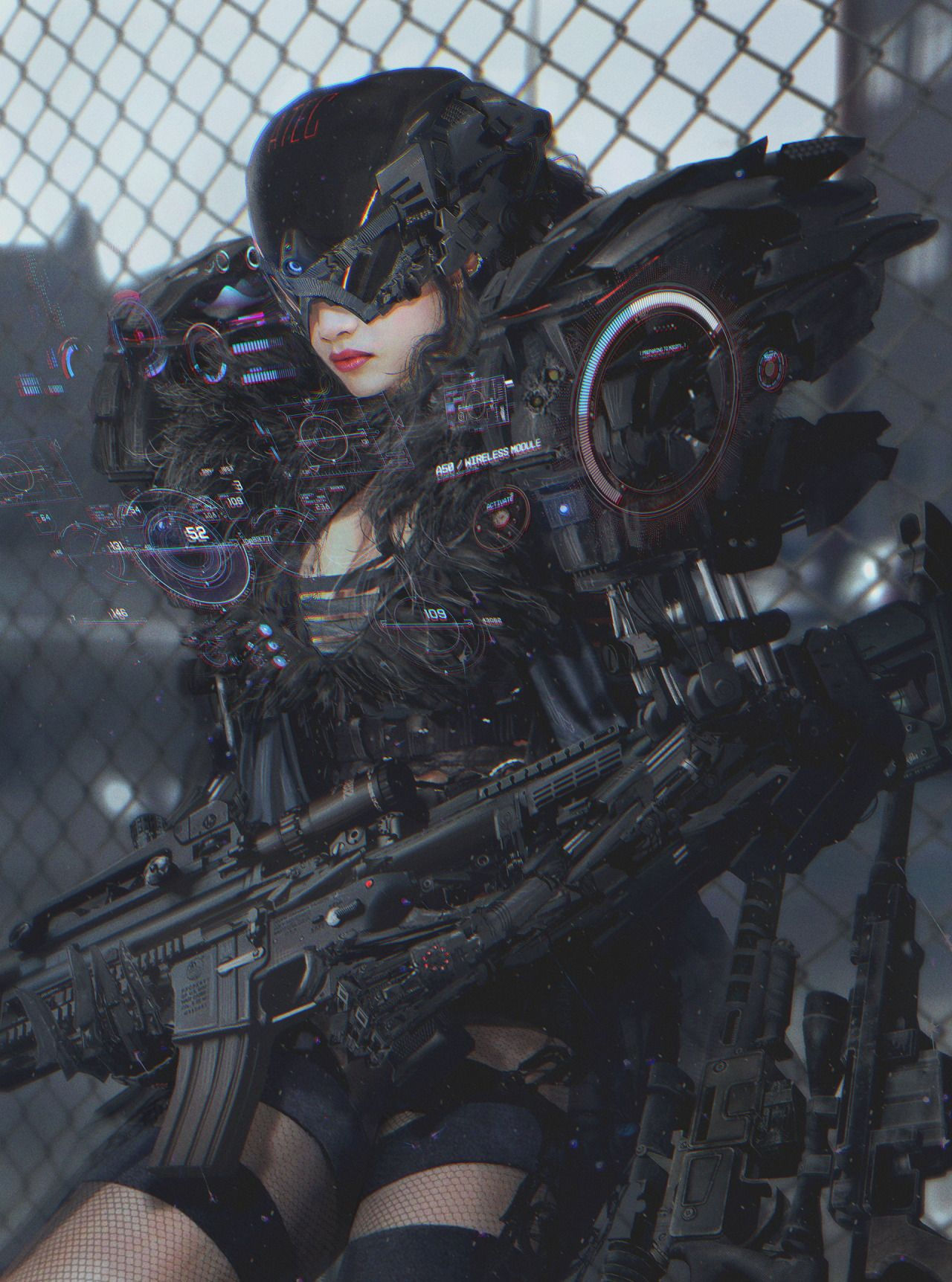 Wallpaper #SLhR2ZIBJvJKYCmEiexE174 Cyberpunk Tumblr Cyberpunk Art Cyberpunk Sci Fi Concept Art