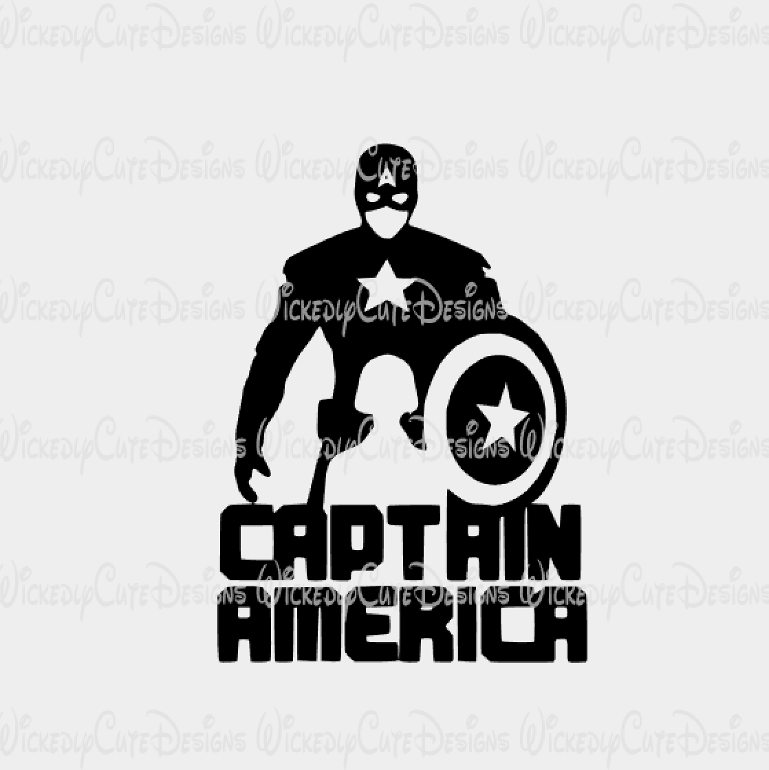 Wallpaper #24158 Captain America Shield Clock