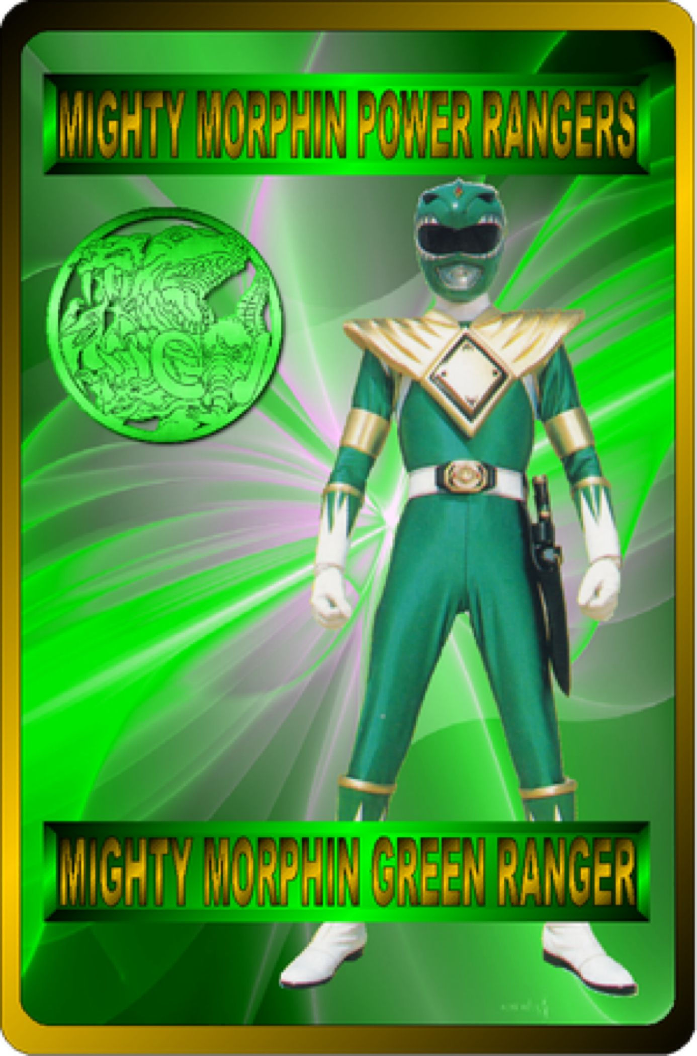 Wallpaper #9369c Mmpr Green Ranger by Dyana Wang Rpowerrangers