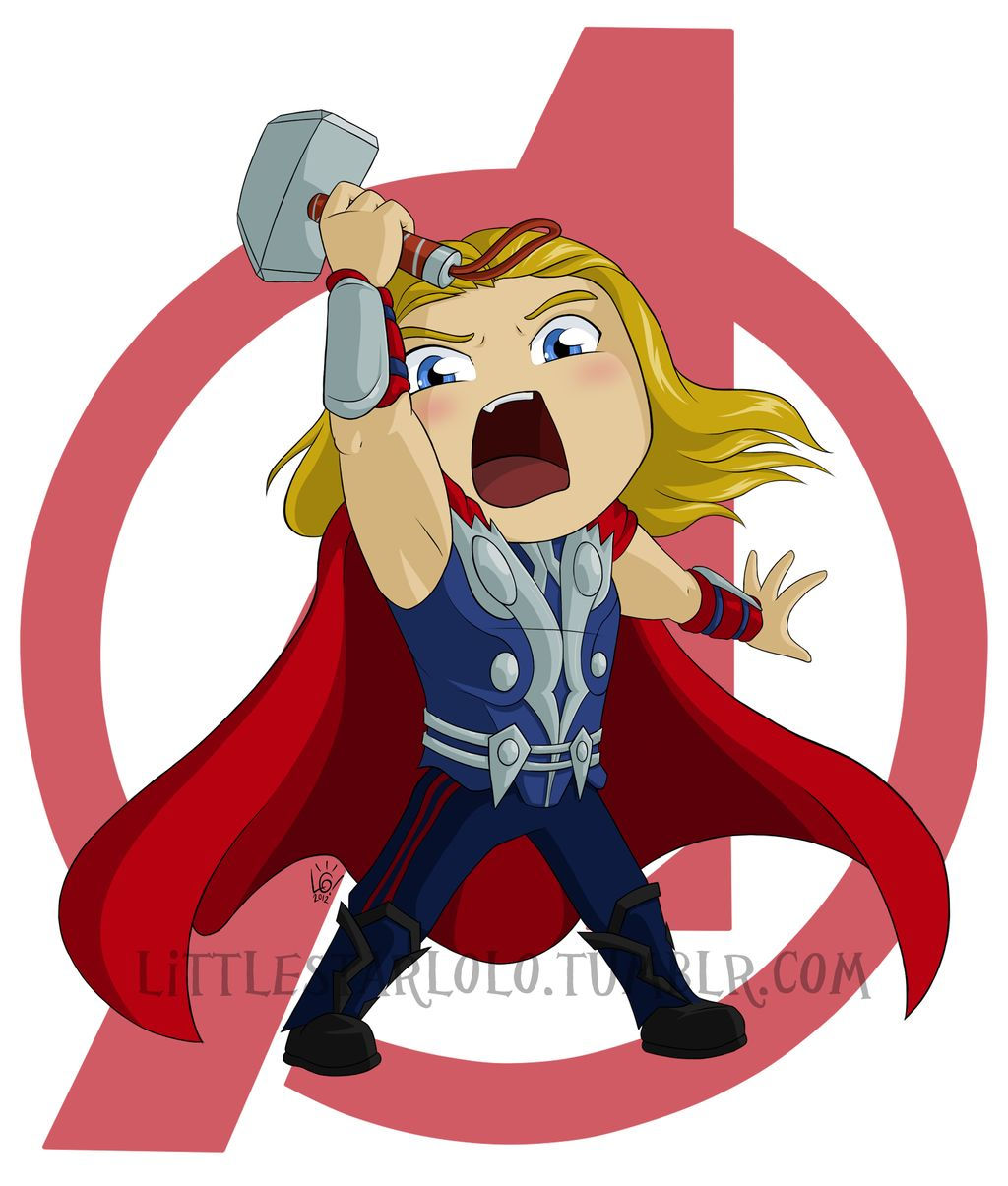 Wallpaper #r2jGFpMBSpphPi3-KwzW171 Chibi Thor Chibi Thor Chibi Marvel