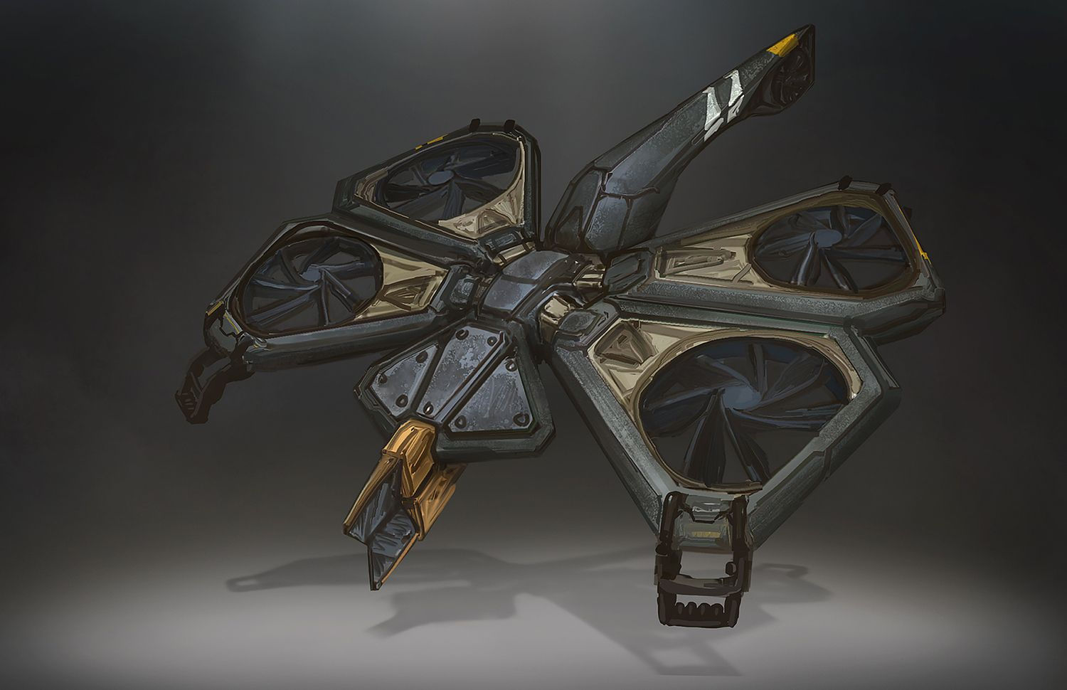 Wallpaper #eb723 Concept Sci Fi Drone Obj