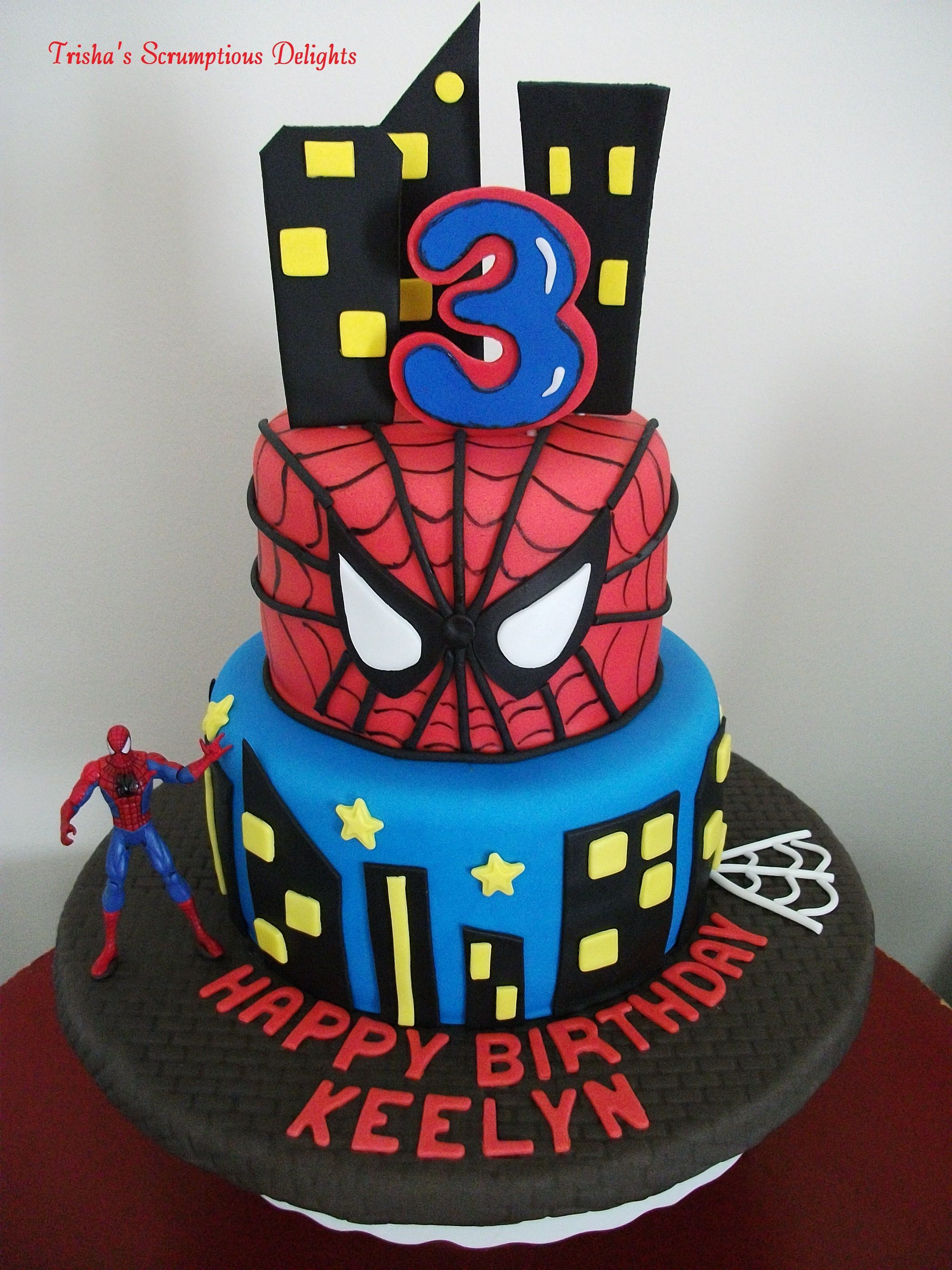 Wallpaper #Oxk-Oo8BtGB6xQ78BKws22 Spiderman Cake by Trisha Stnish Cake Decorating Inspiration