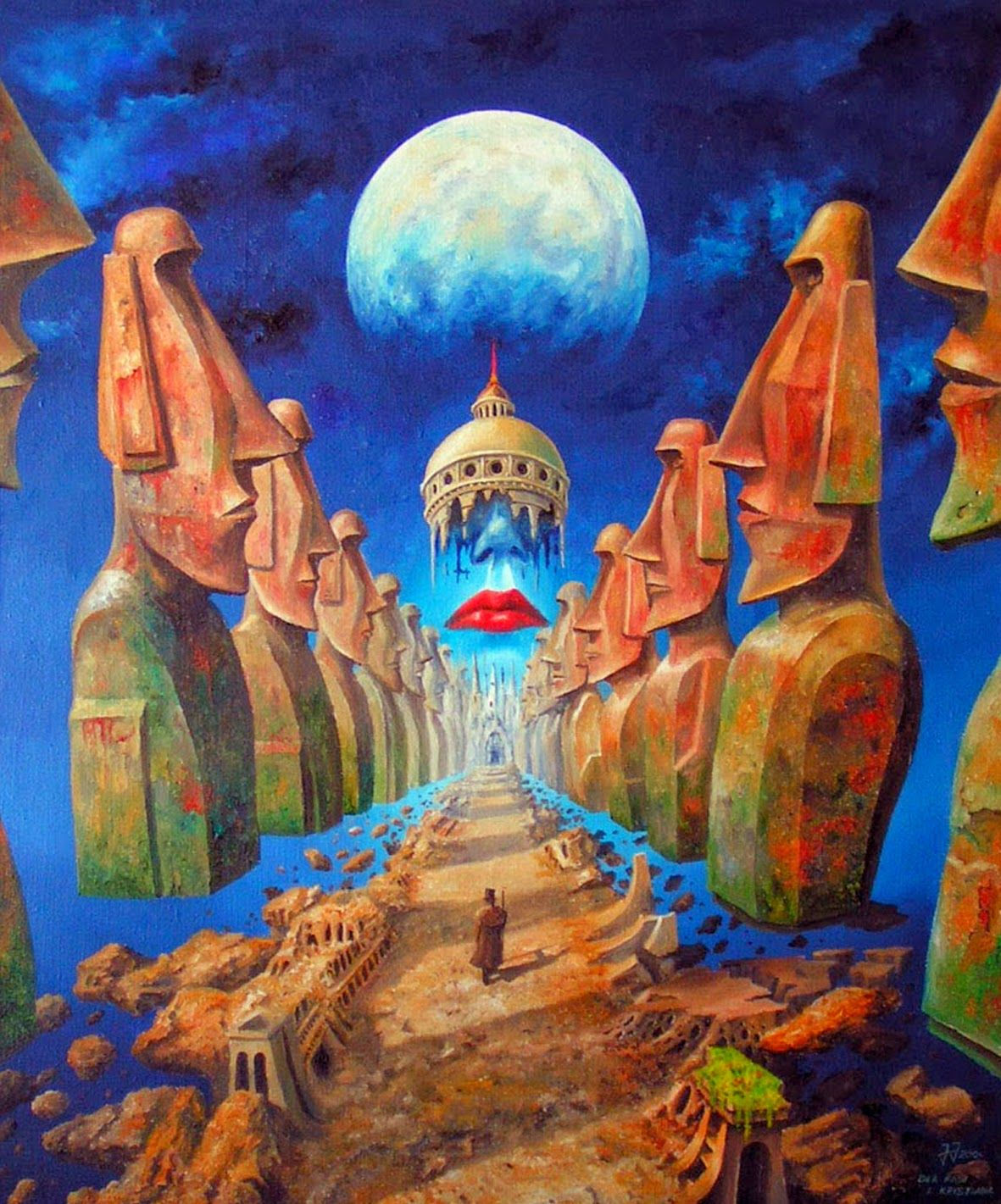 Wallpaper #gGfoDJMBSpphPi3-KuHk44 Jaroslaw Jasnikowski Surrealism Painting Art Painting Pop