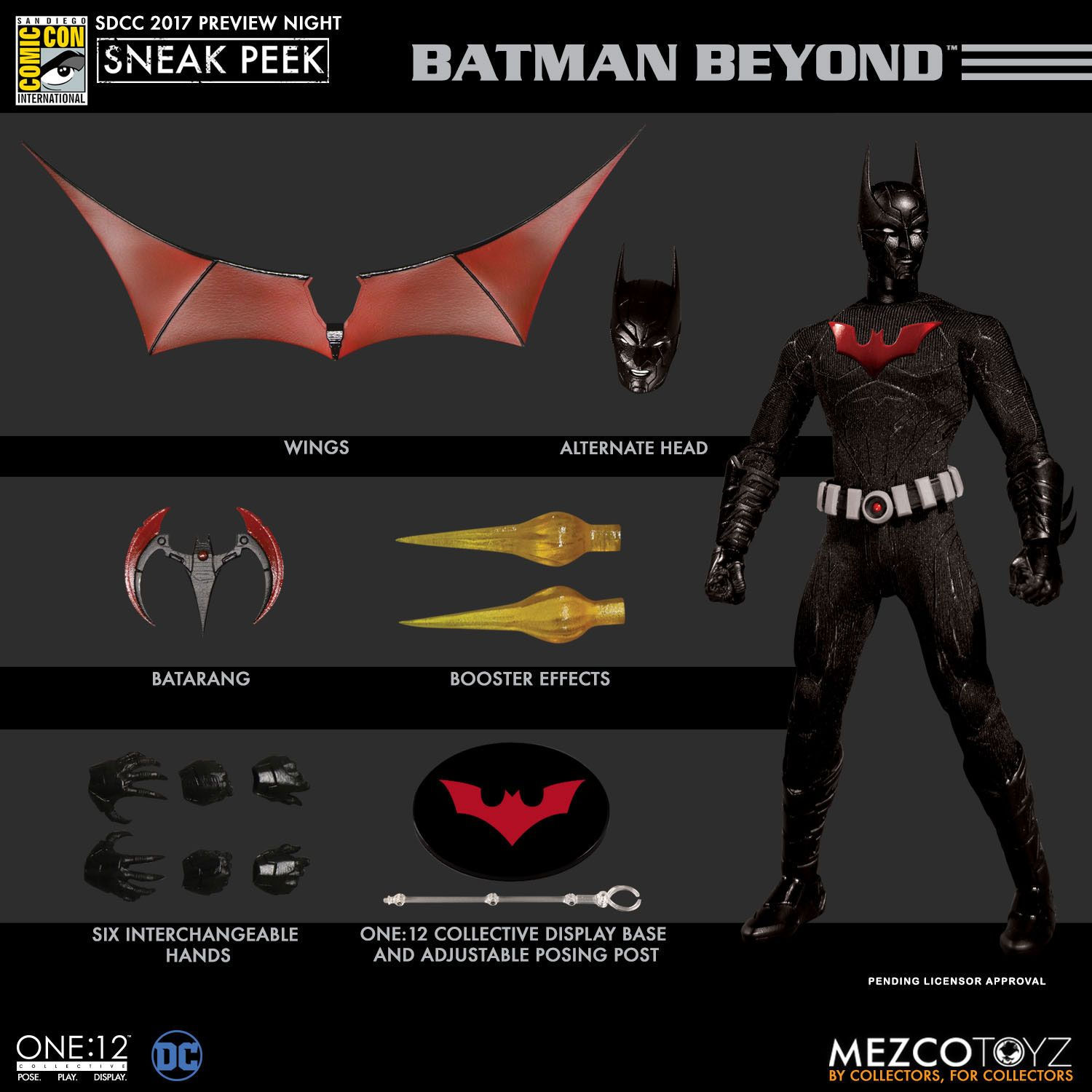 Wallpaper #pnPfhY4BFI5NbQksvR4E47 The Batman Beyond Costume is Shown in Black and Red
