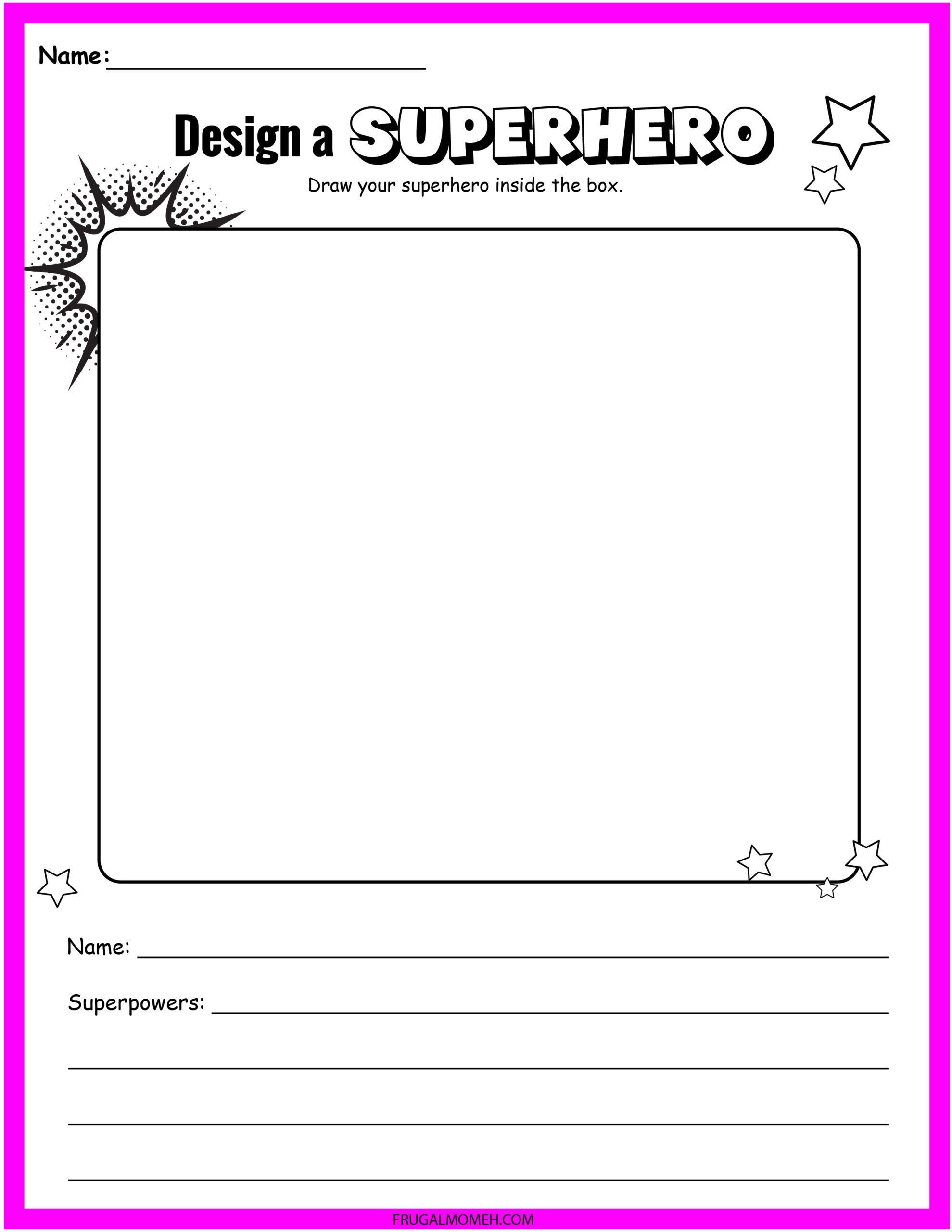 Wallpaper #EjHONZMB5zzyi_yYEVil283 Free Printable Superhero Worksheets Activity Sheets Frugal Mom Eh