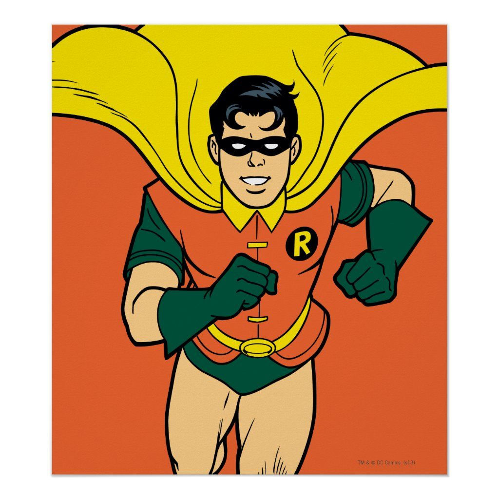 Wallpaper #t8YJM5MBVgN6TXj61XeE45 Robin Running Poster Zazzle Batman Comic Cover Running Posters