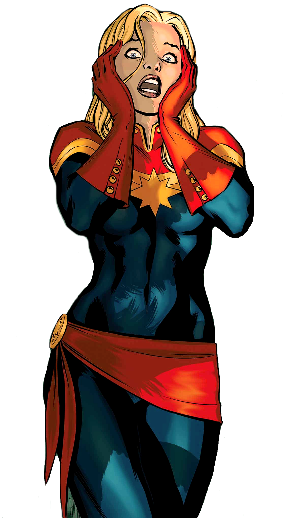 Wallpaper #oFh1NJMBzN9vxX34UTwG158 After Encountering the Kree Hero Captain Marvel Carol Danvers Was