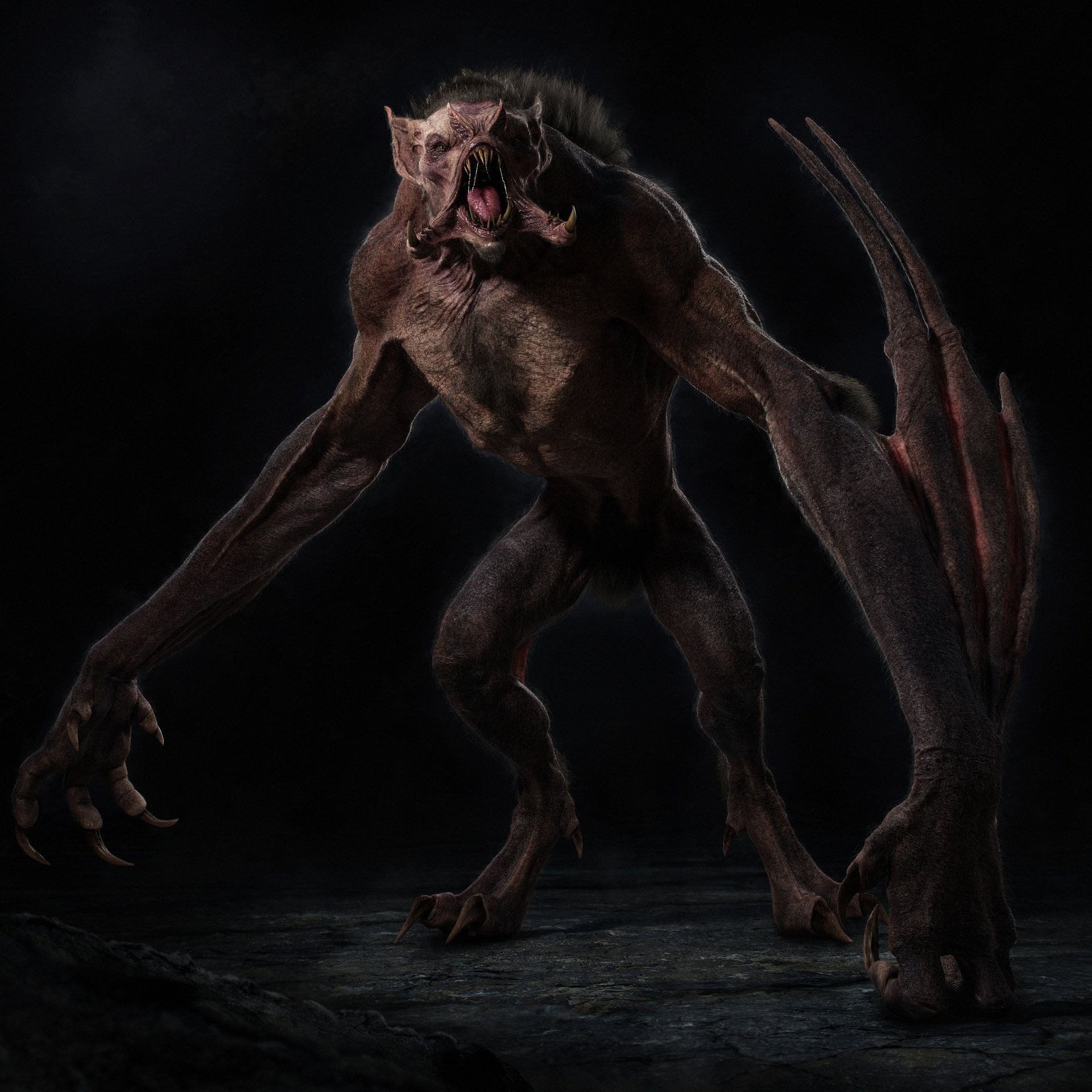 Wallpaper #tRnGHY8BtGB6xQ78iXcL29 Bat Creature Jose Pericles Creature Concept Art Fantasy Creatures