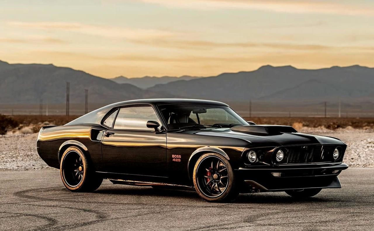 Wallpaper #A2jxIJMBSpphPi3-zi-J192 1969 Black Mustang Boss 429 Ford Mustang Boss Ford Mustang Ford