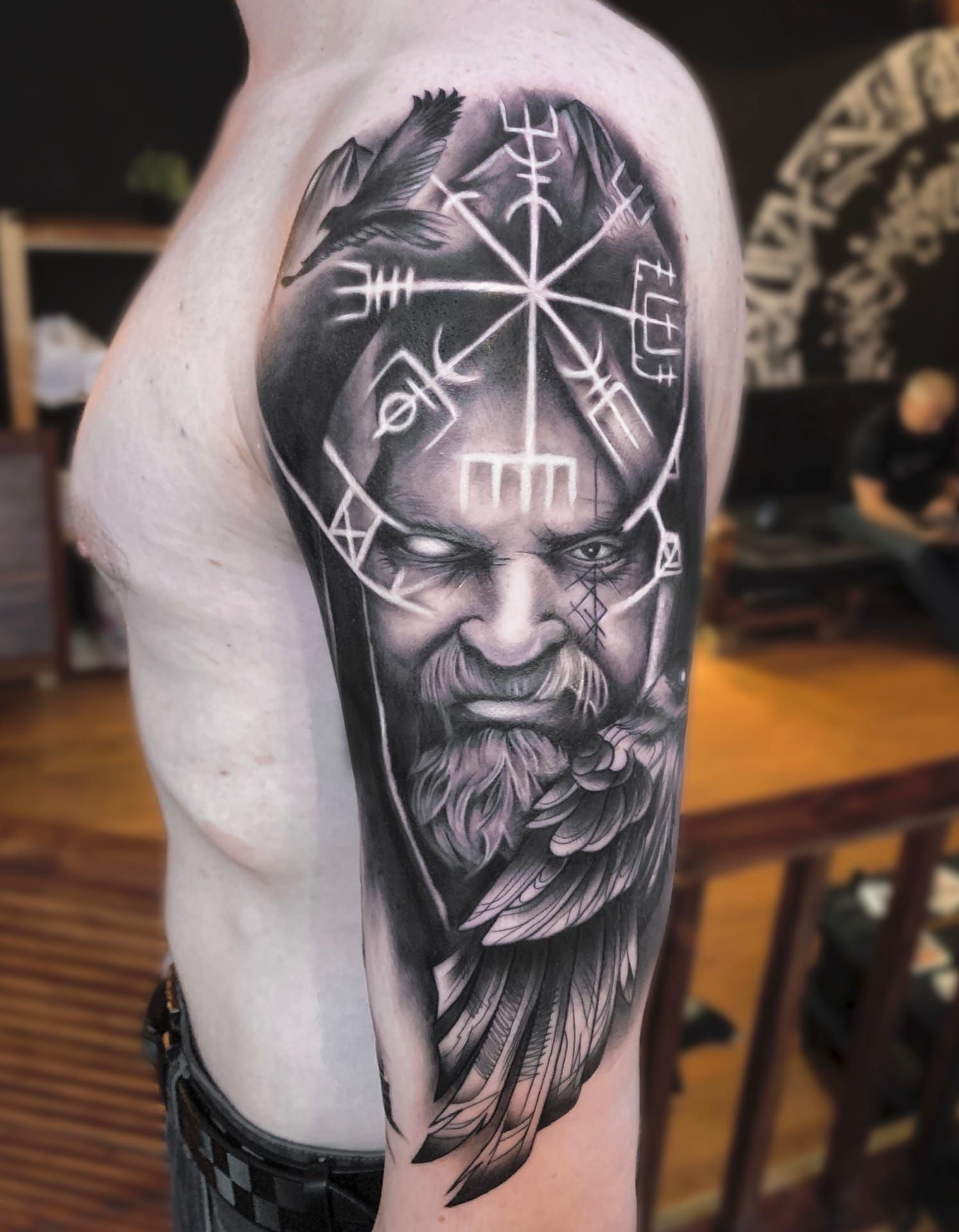Wallpaper #AWjQGZMBSpphPi3-KBla217 Kirill in 2023 Sleeve Tattoos Viking Tattoos Greek Tattoos
