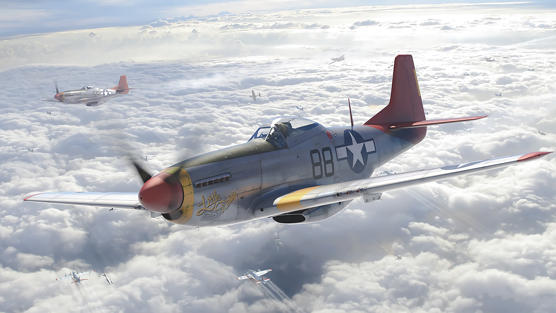 Wallpaper #57007 Aircraft P 51 Mustang Wallpaper 36347