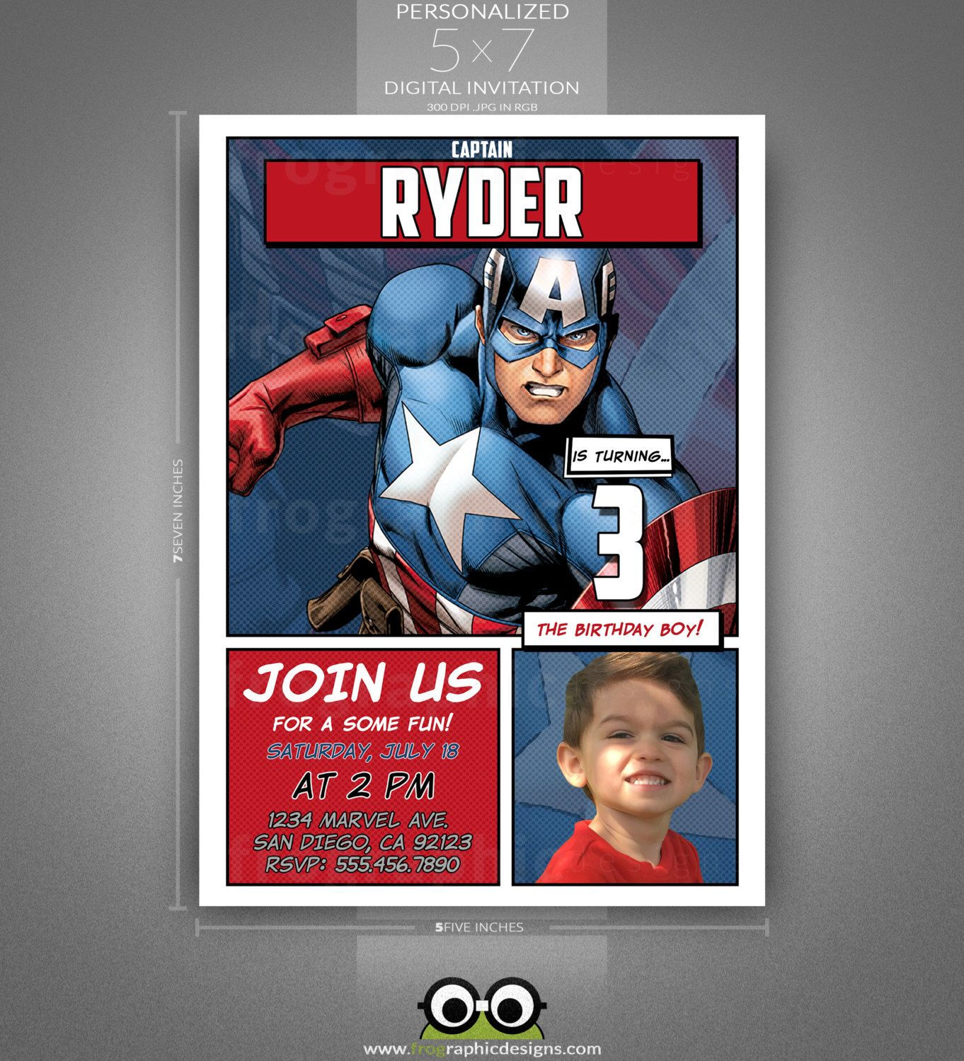 Wallpaper #ExkbEI8BtGB6xQ78xV6e9 Captain America Birthday Invitation Comic Book Captain America