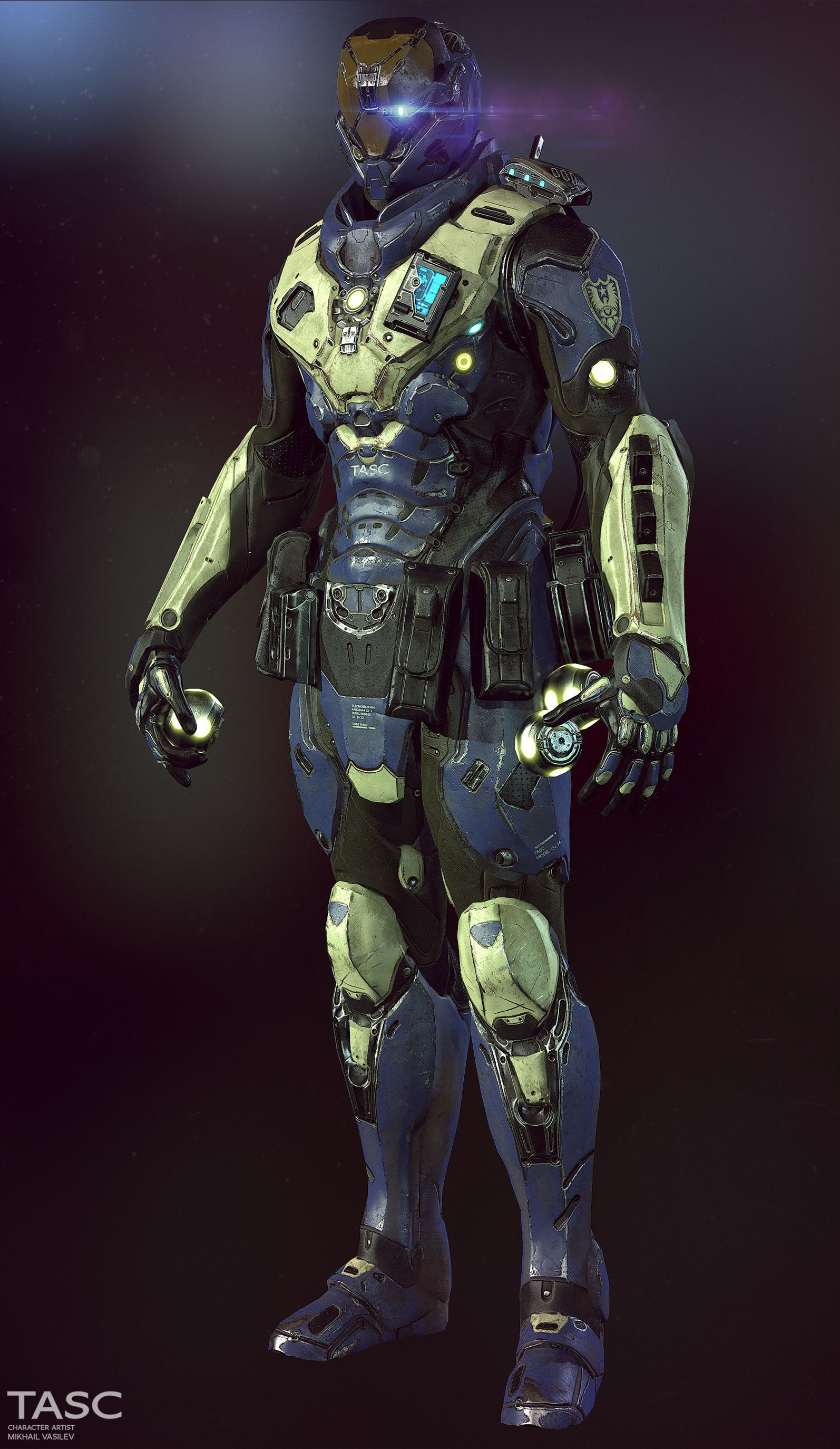 Wallpaper #lBlbMo8BtGB6xQ78_Jcd50 Tasc Soldier Mihail Vasilev Armor Concept Futuristic Armour Power