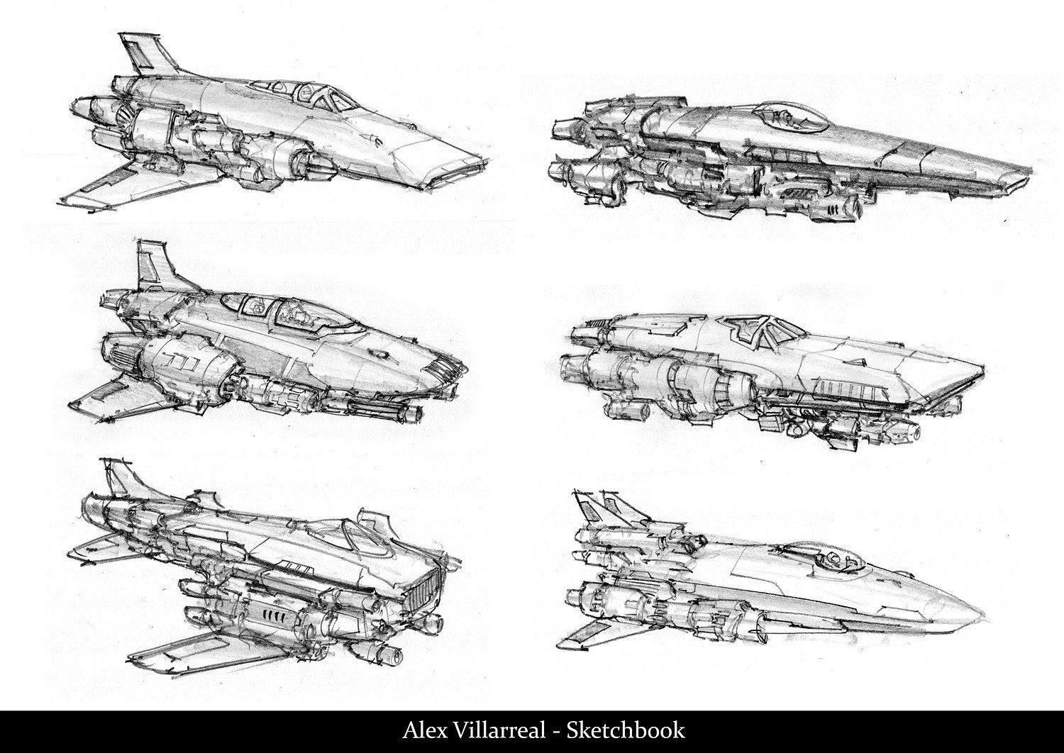 Wallpaper #anfAJ5MB-pgBXx60OqcO262 Spaceship Sketches Page 02 Alex Villarreal Space Ship Concept Art