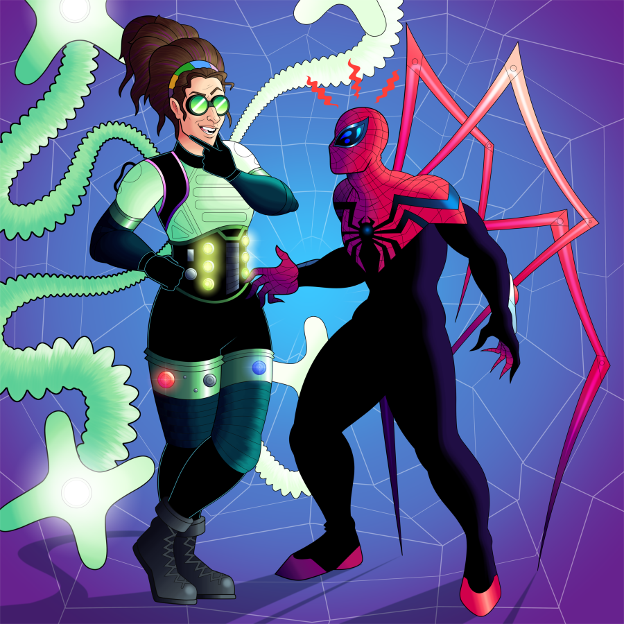 Wallpaper #Zrgr2pIBJvJKYCmE8vAv252 Doc Ock and Superior Spider Man by Owenoak95 on Deviantart Marvel
