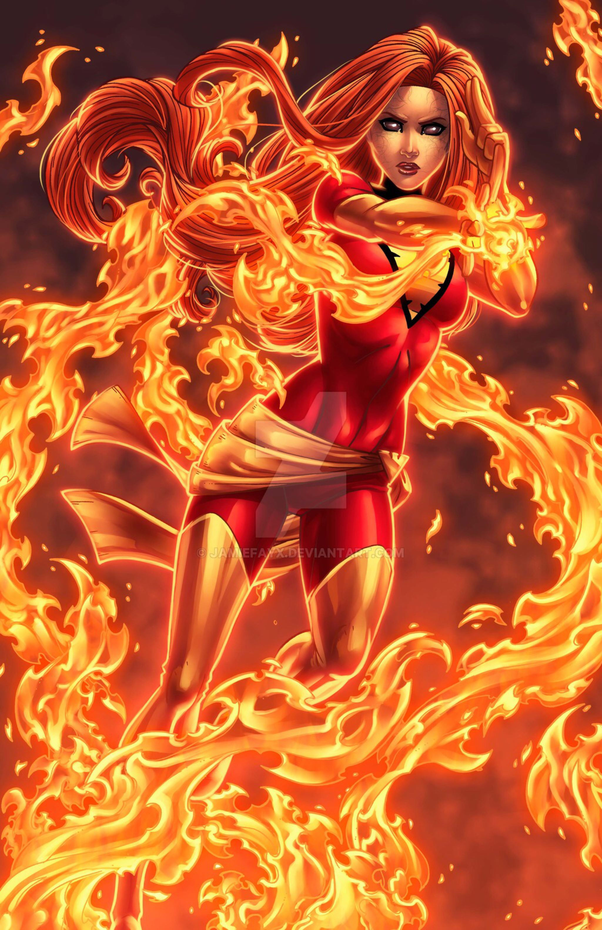 Wallpaper #X_TCOZMBKFX8bn3r0Hd7280 Dark Phoenix Rising by Jamiefayx on at Deviantart Dark Phoenix Marvel