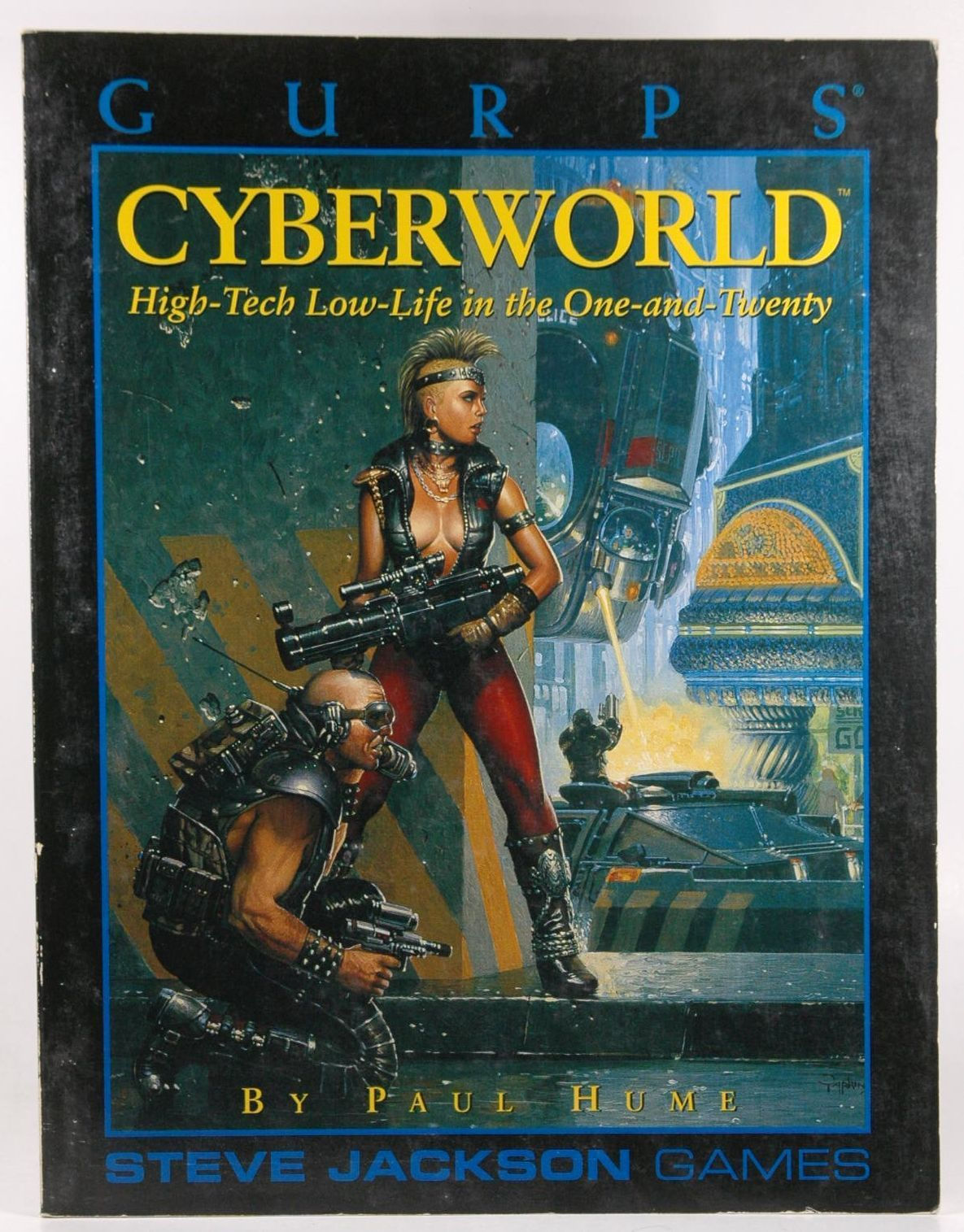 Wallpaper #UnRux44B_8f4nGFa-3II24 Gurps Cyberworld High Tech Low Life in the One and Twenty by Hume